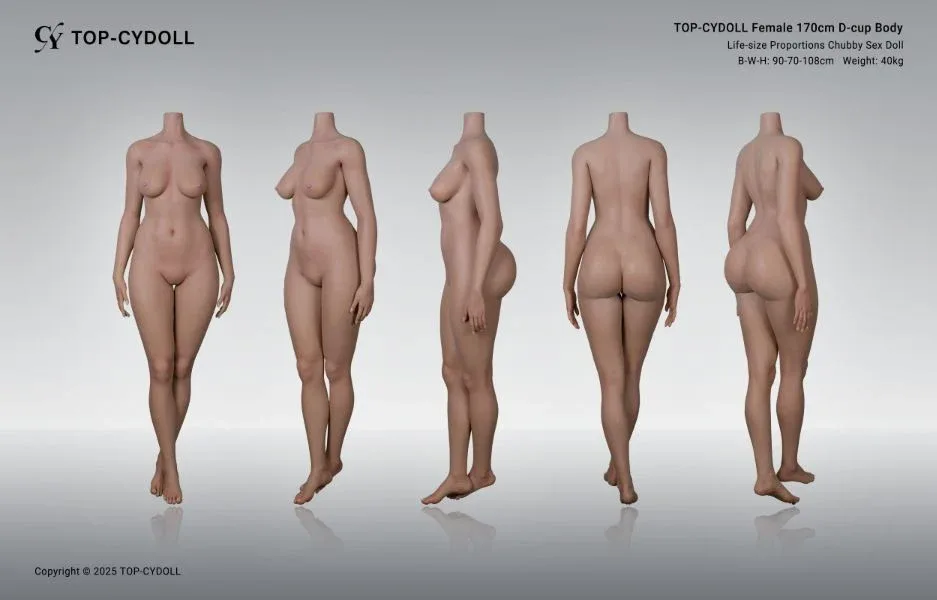 170cm D-Cup TOP CY Silicone Sex Doll