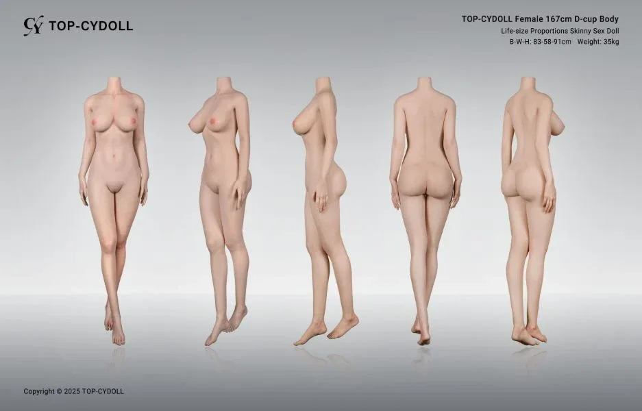 167cm D-Cup TOP CY Silicone Sex Doll