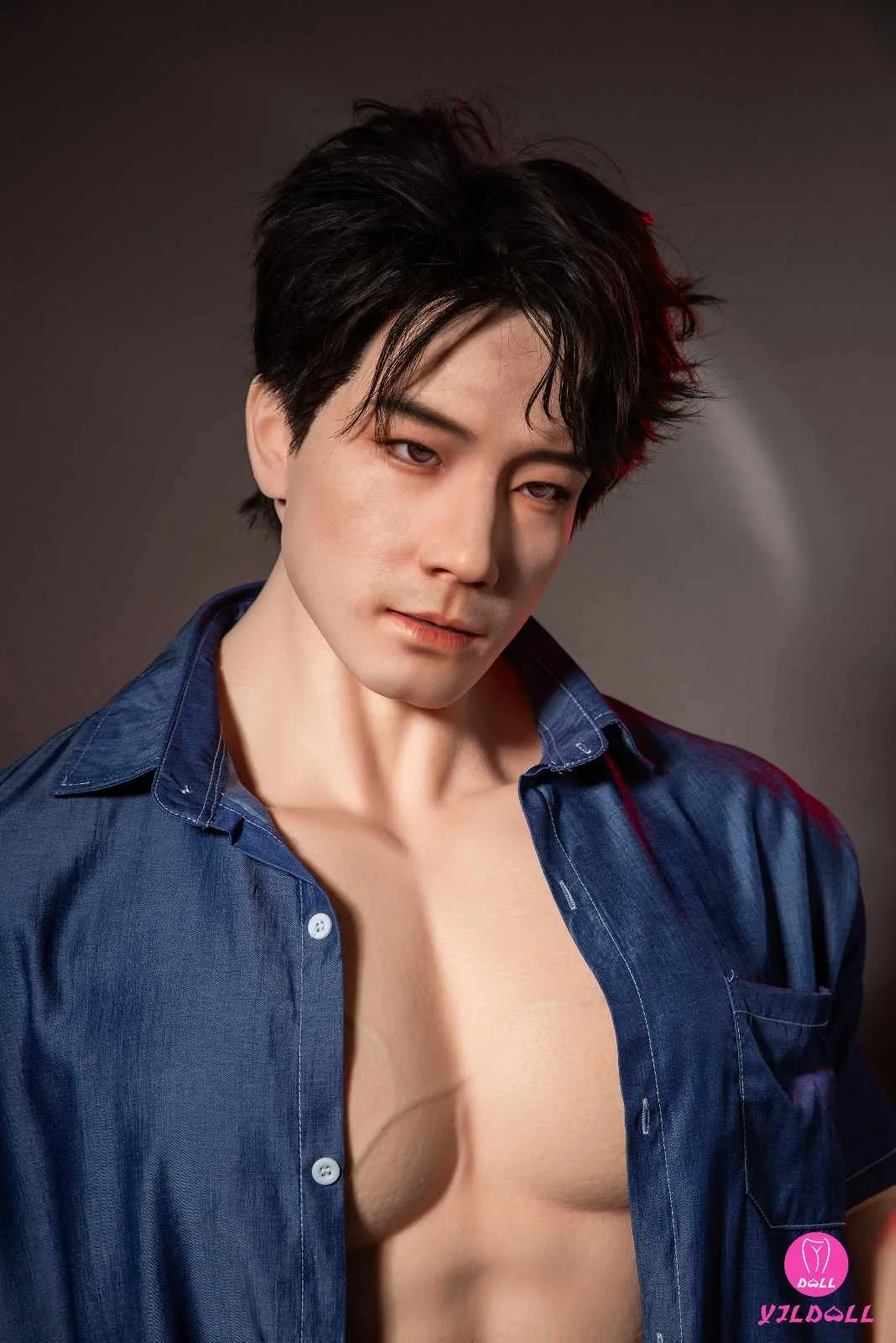 175cm (5ft7") Asian Muscular Male Silicone PRO Sex Doll - Frank view 7