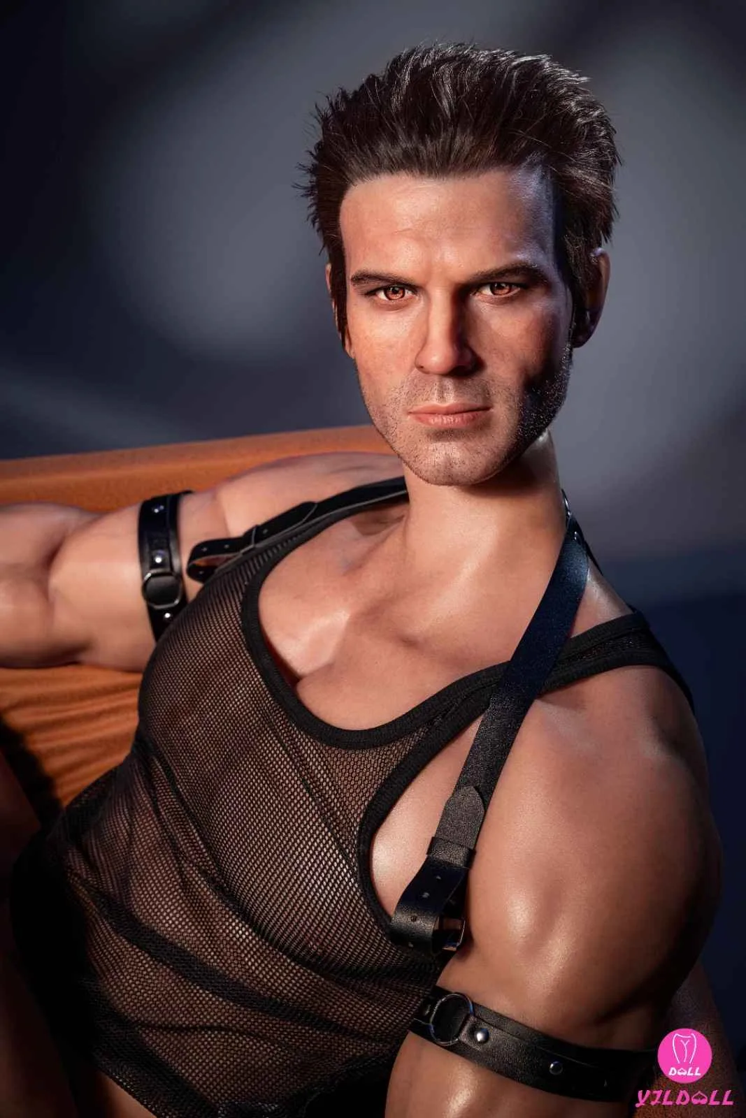 168cm (5ft5") Sensual Male Silicone PRO Sex Doll - Alexander view 1