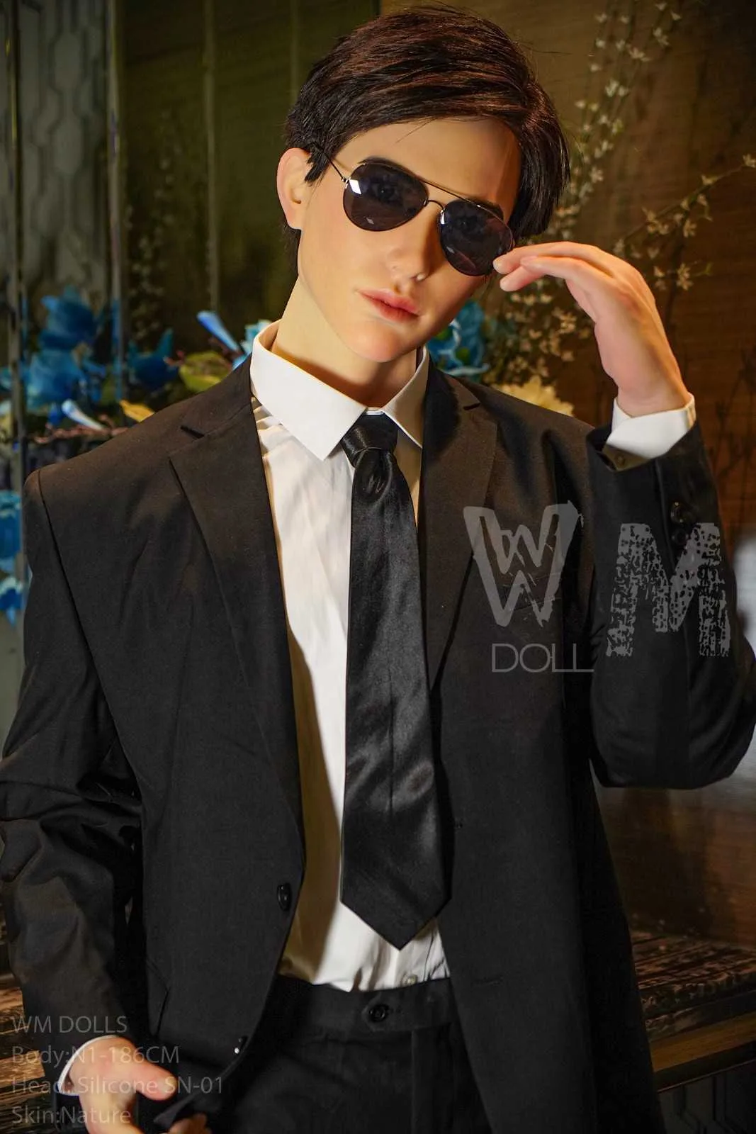 186cm (6ft1") Ultra Light Silicone Sex Male Doll view 8