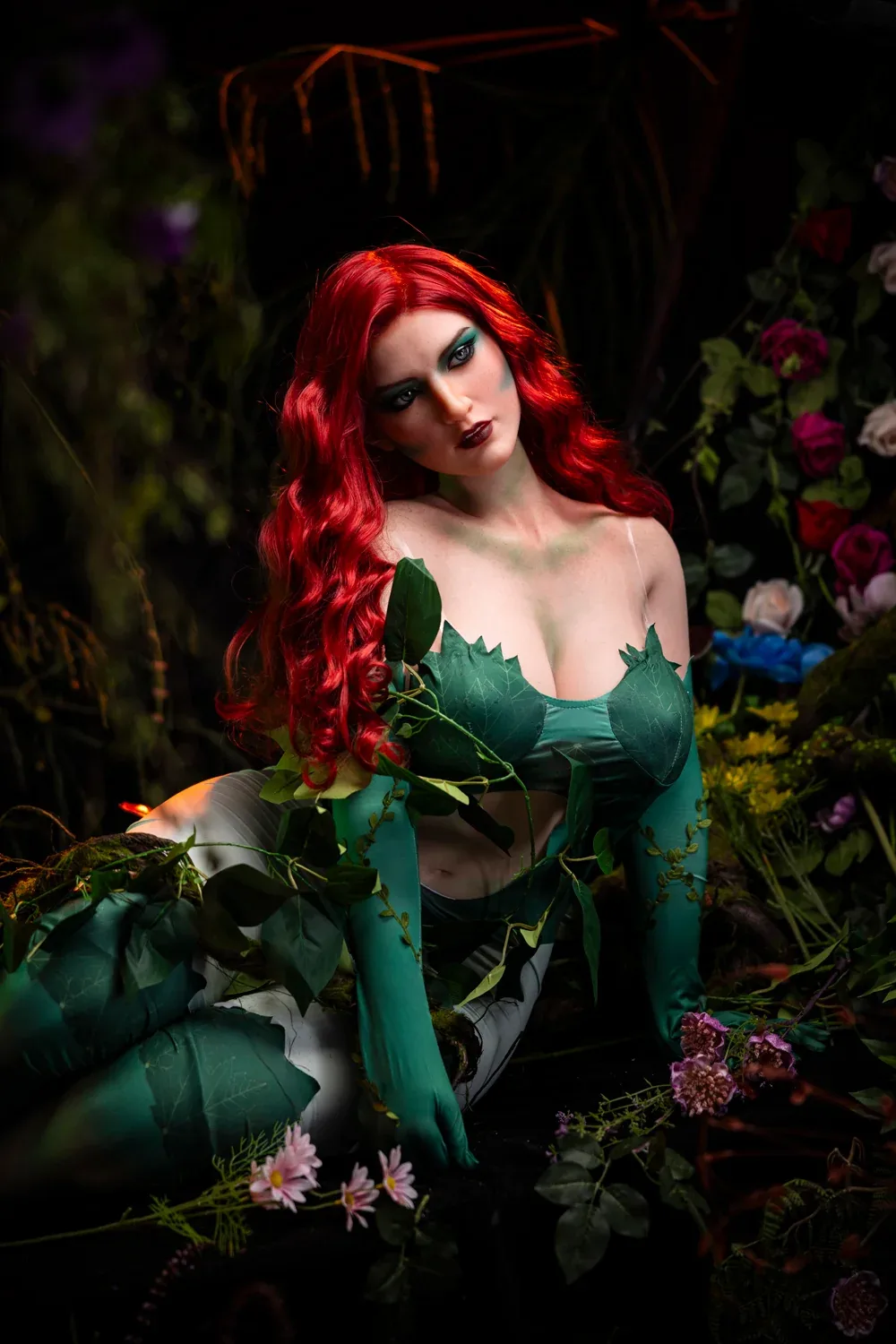 165cm (5ft4") Fantasy Redhead Cosplay Silicone Sex Doll - G-Cup - Bella view 6