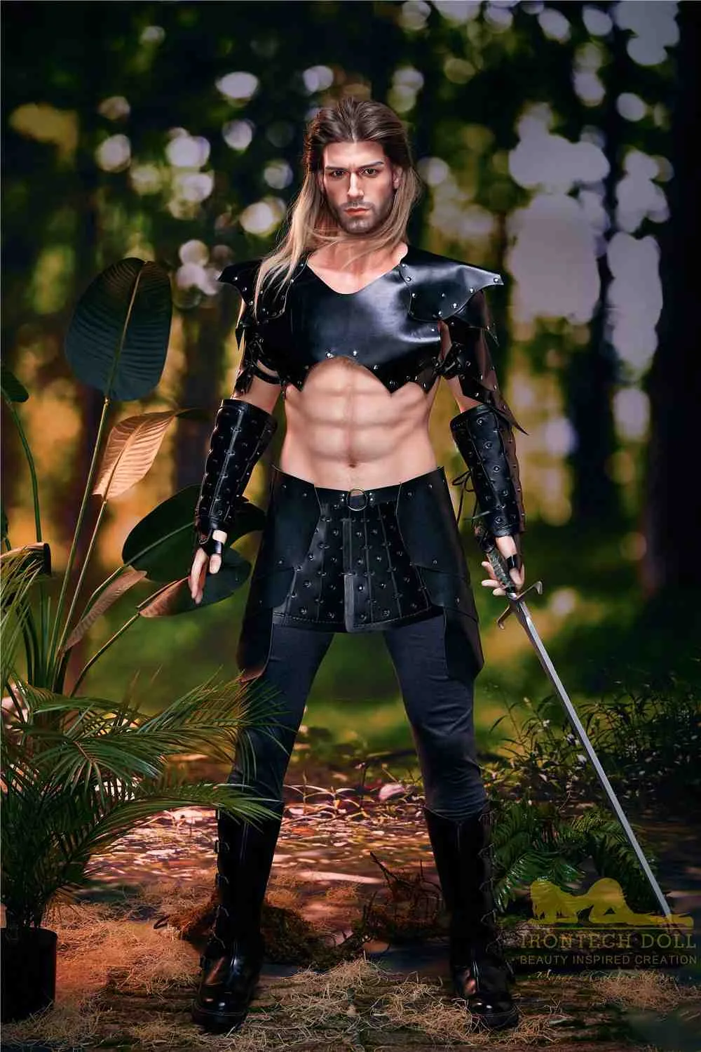 176cm (5ft7') Sexy Soldier of War with Strong Muscular Build Silicone Male Sex Doll - Thomas view 5