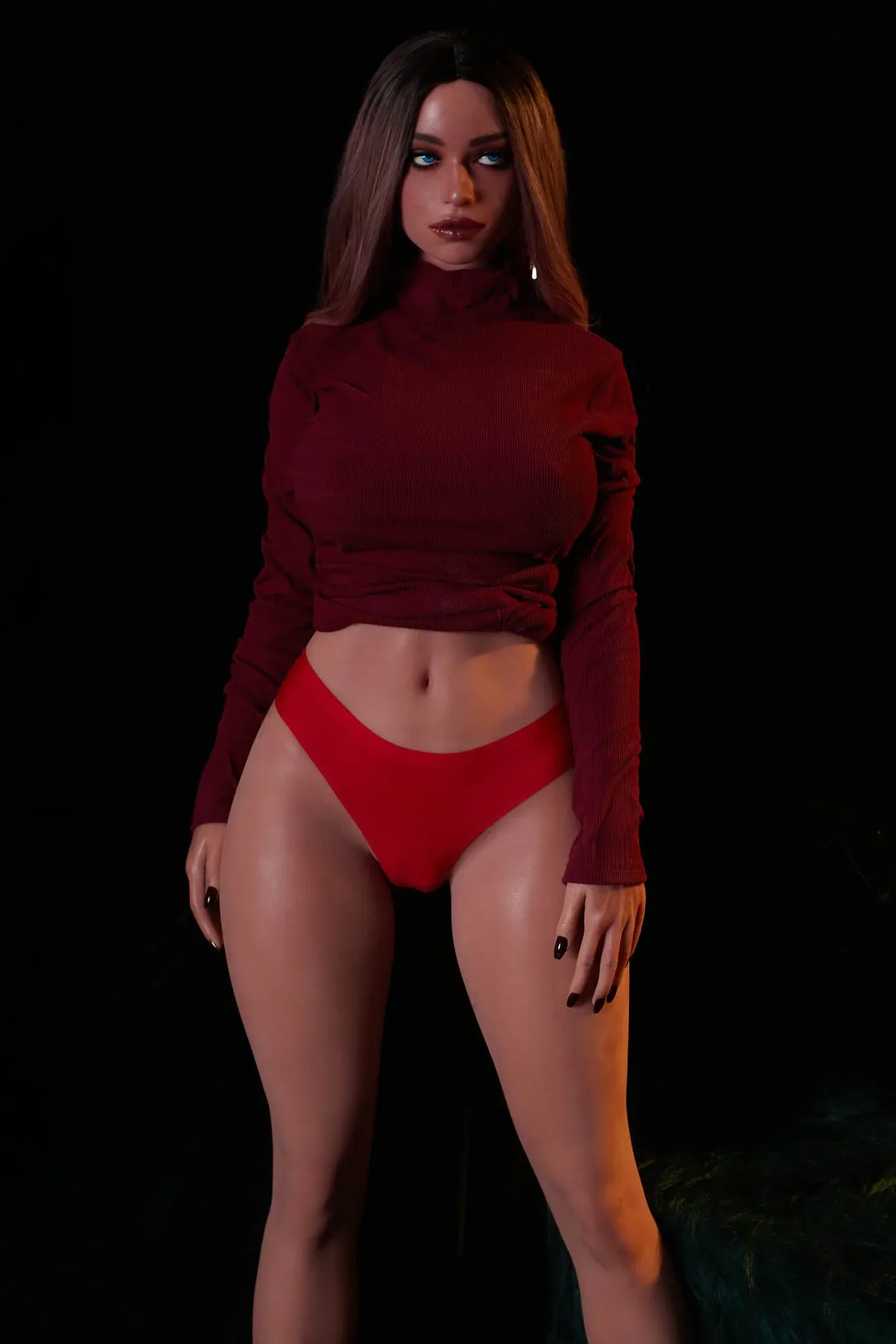 163cm (5ft4") Lifesize Full Silicone Sex Doll - E-Cup – Harriet view 6