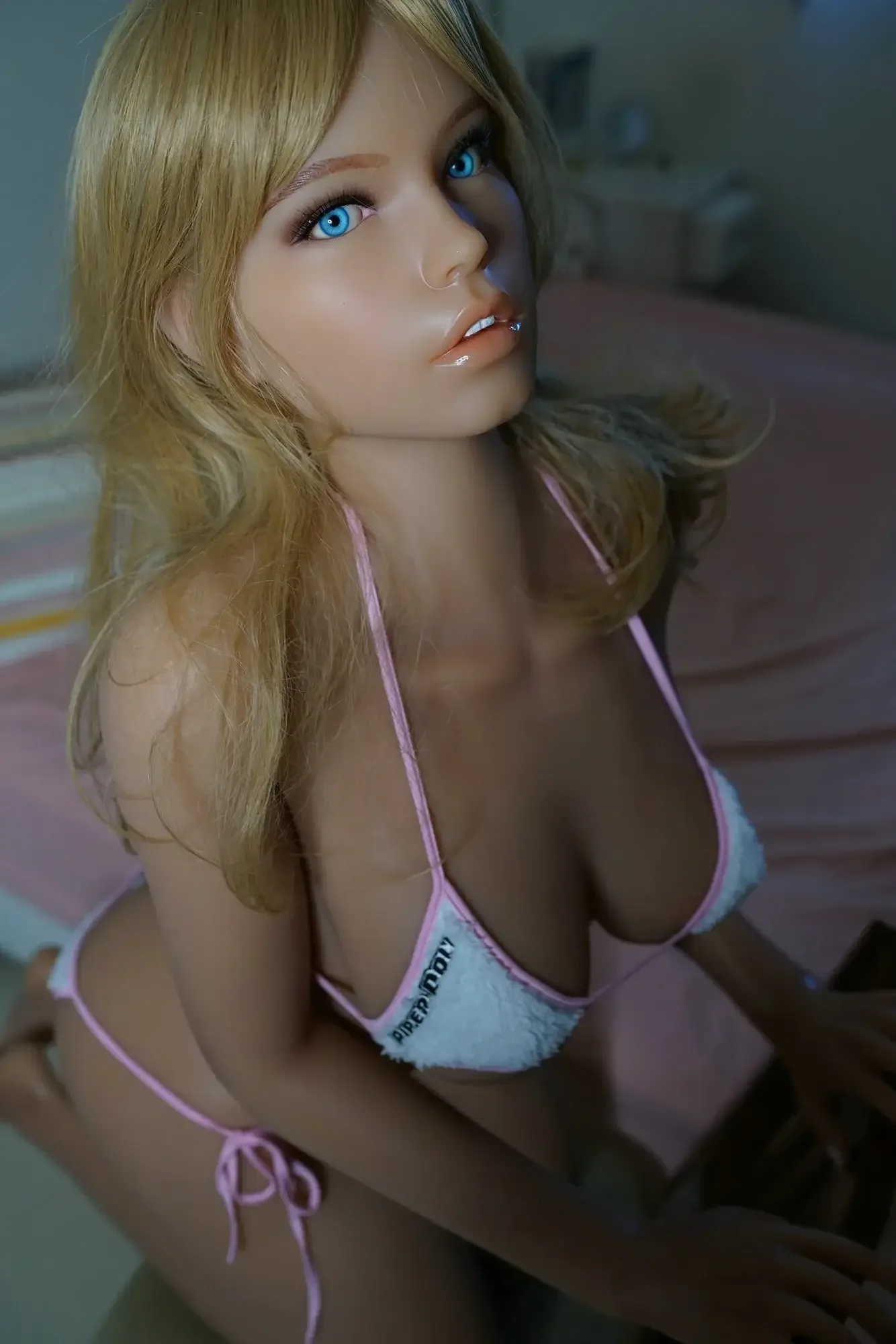 160cm (5ft2") Mysterious Eyes Silicone Sex Doll - G-Cup - Jenna