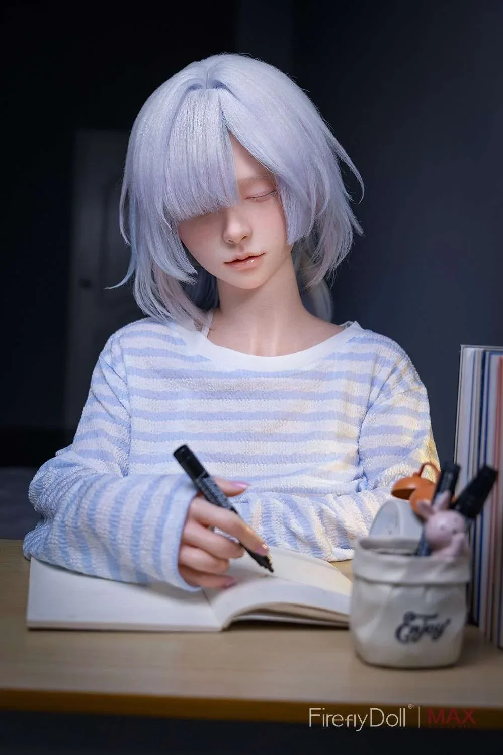 153cm (5ft0") Sleepy Girl Silicone Sex Doll - MAX Series - Liuli view 8