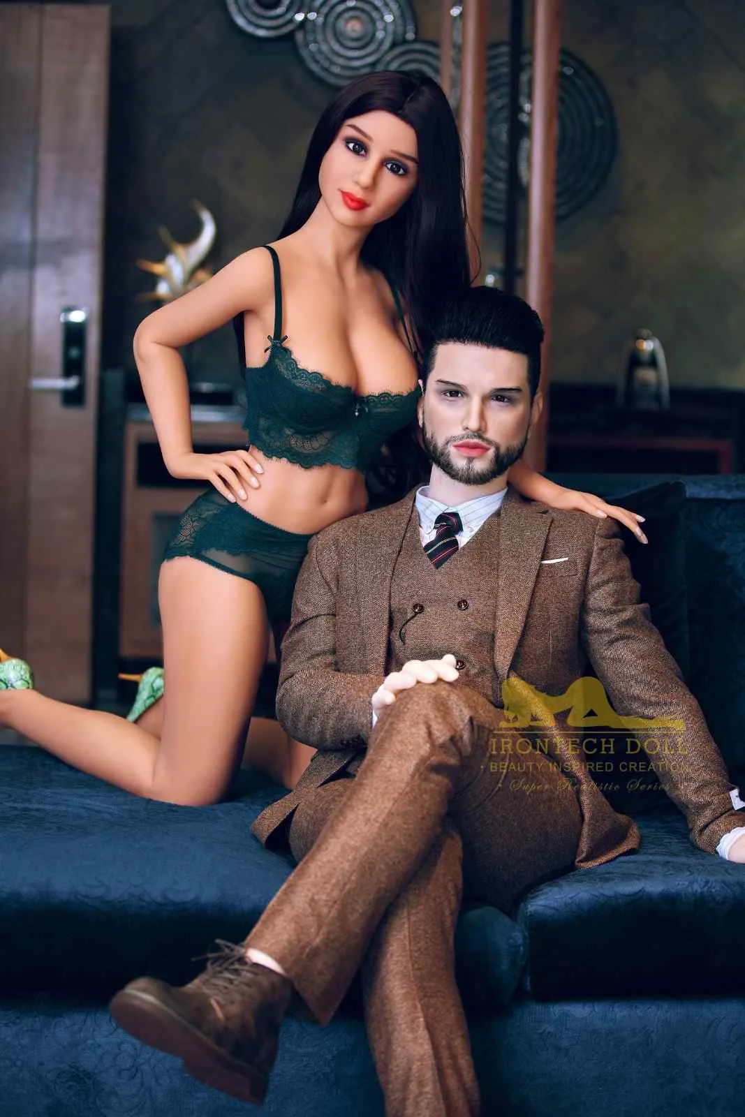 162cm (5ft4') Fine Eligible Bachelor with Silicone Head Male Sex Doll- Zayn view 7