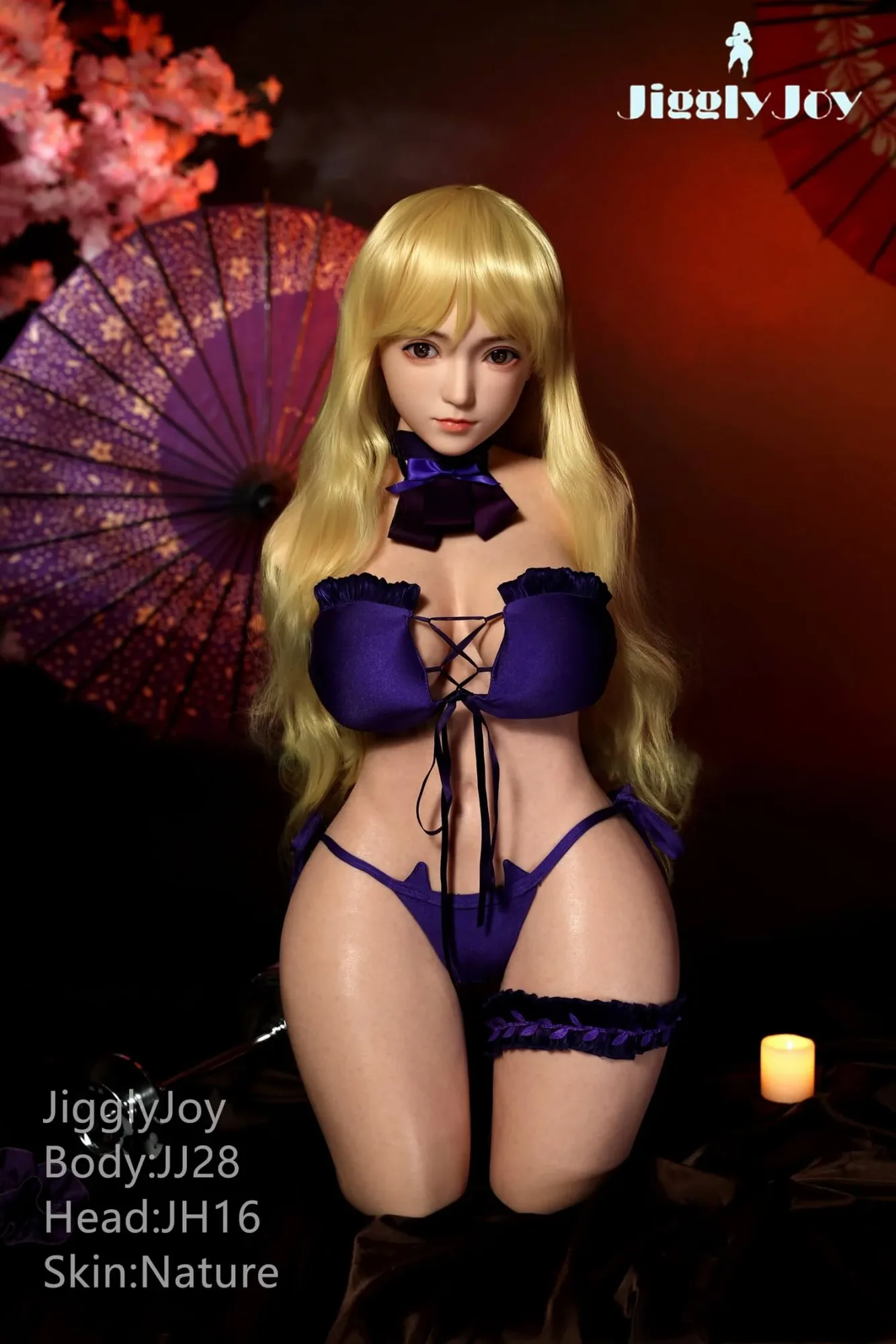 96cm (37.7") Blonde Ultra Soft Silicone Torso Sex Doll - Doris