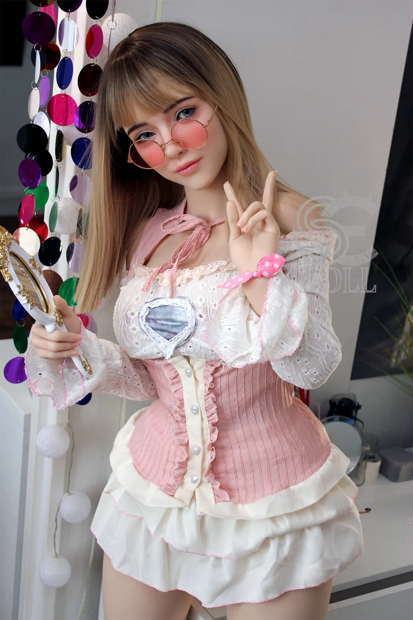 161cm (5ft3") ROS Blonde Silicone Sex Doll - E-Cup - Annika.G - In Stock | EU Only