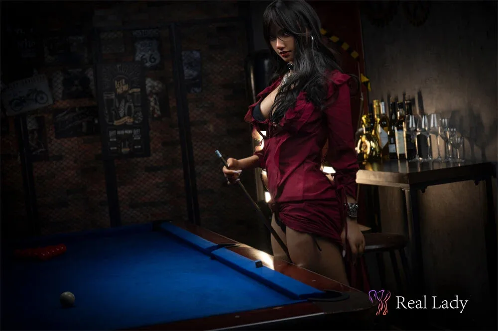 170cm (5ft7") Dark Tanned S30 Head Silicone Sex Doll - D-Cup - Rita view 3