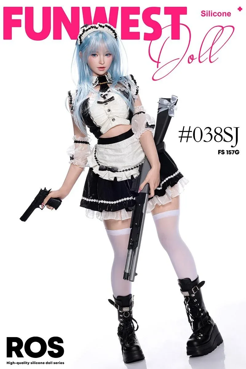 157cm (5ft2") ROS Realistic Silicone Sex Doll - G-Cup – Alice view 1