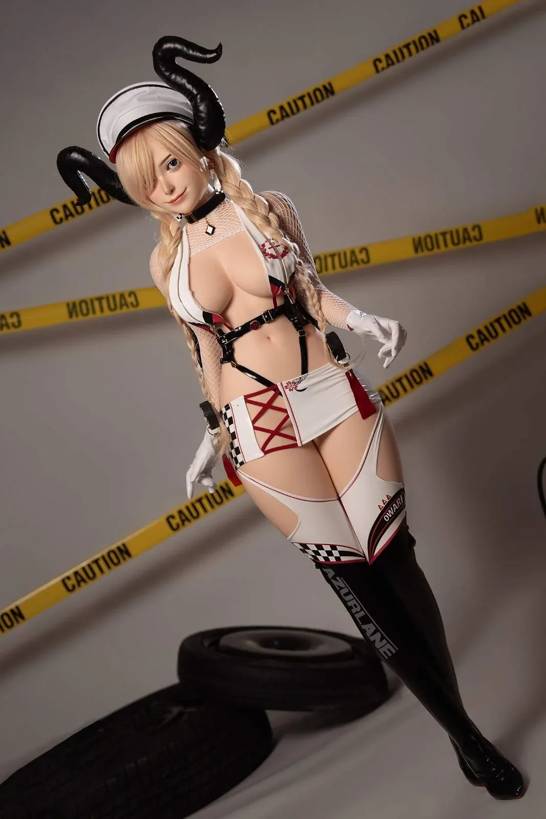 164cm (5ft4') D-Cup Full Silicone Demon Captain Sex Doll - In Stock | US Only view 4