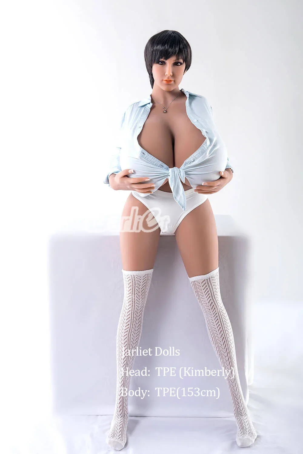 153cm (5ft0") Busty MILF Full TPE Sex Doll - Kimberly view 4