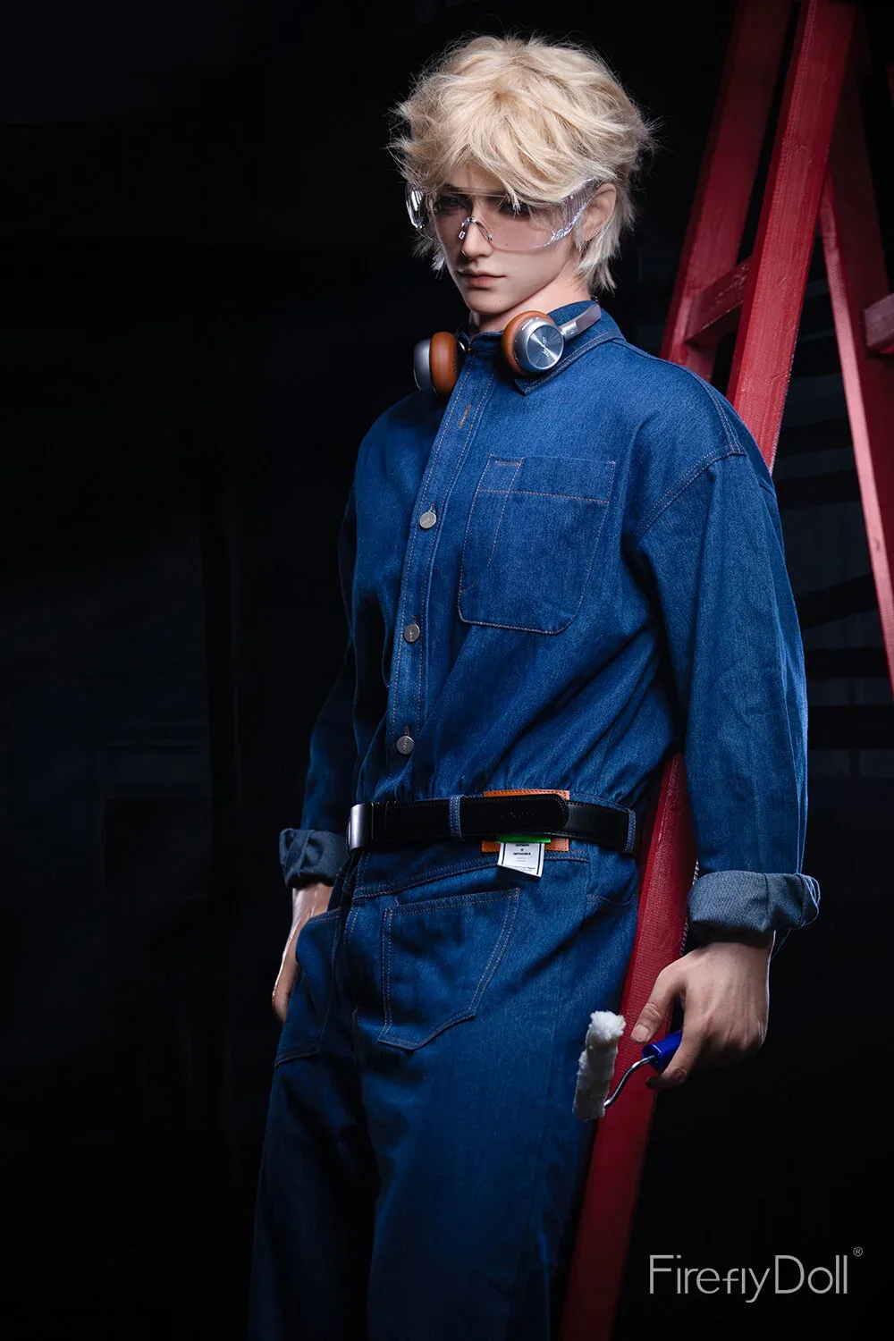 176cm (5ft7") Painter Silicone Sex Male Doll - Jiang Ling view 1