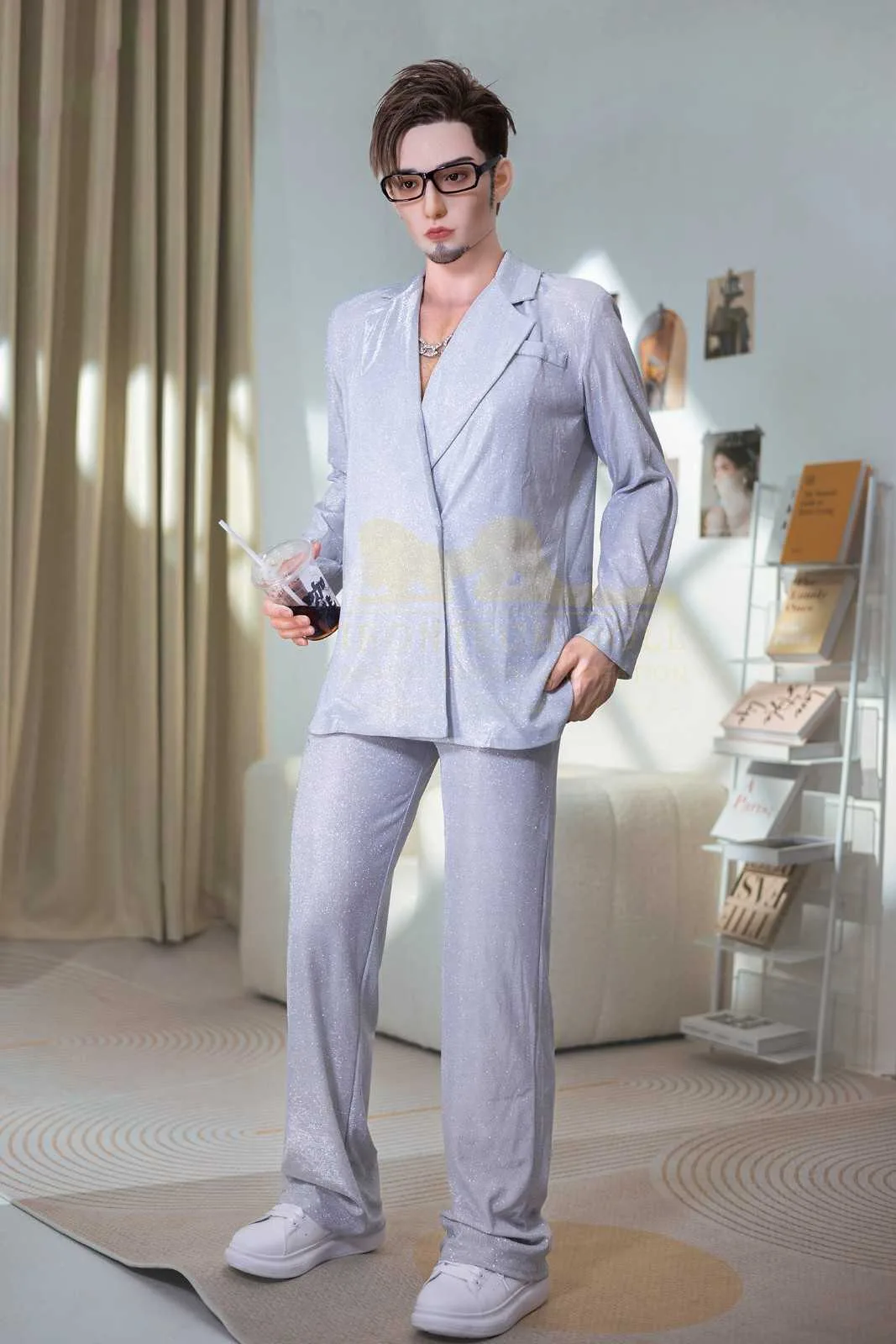 170cm (5ft5") Elegant Young Full Size Silicone Male Sex Doll - Jonh view 1