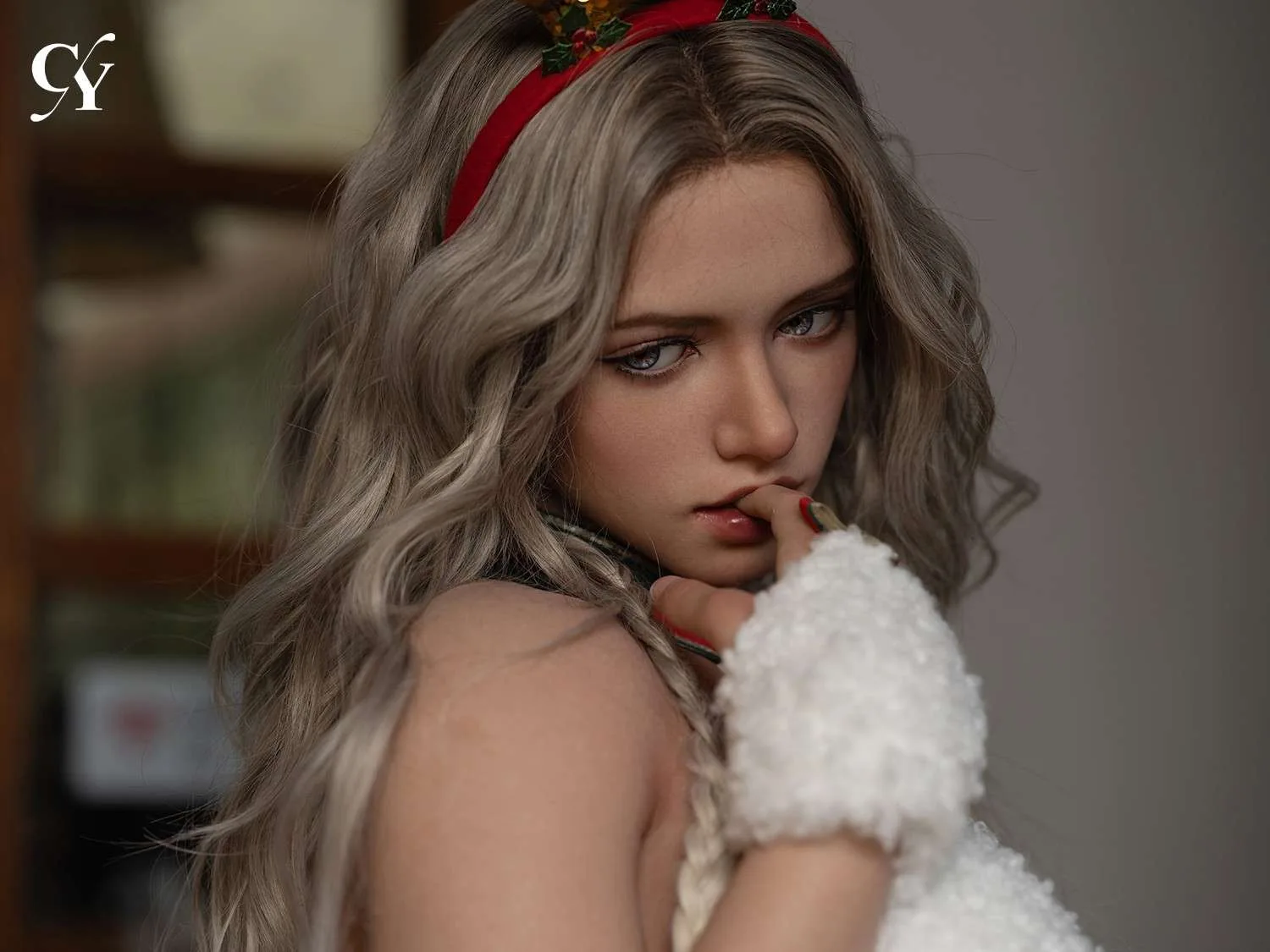 176cm (5ft9') E-Cup High End Realistic Sex Dolls - Polly ROS Head Xmas view 8