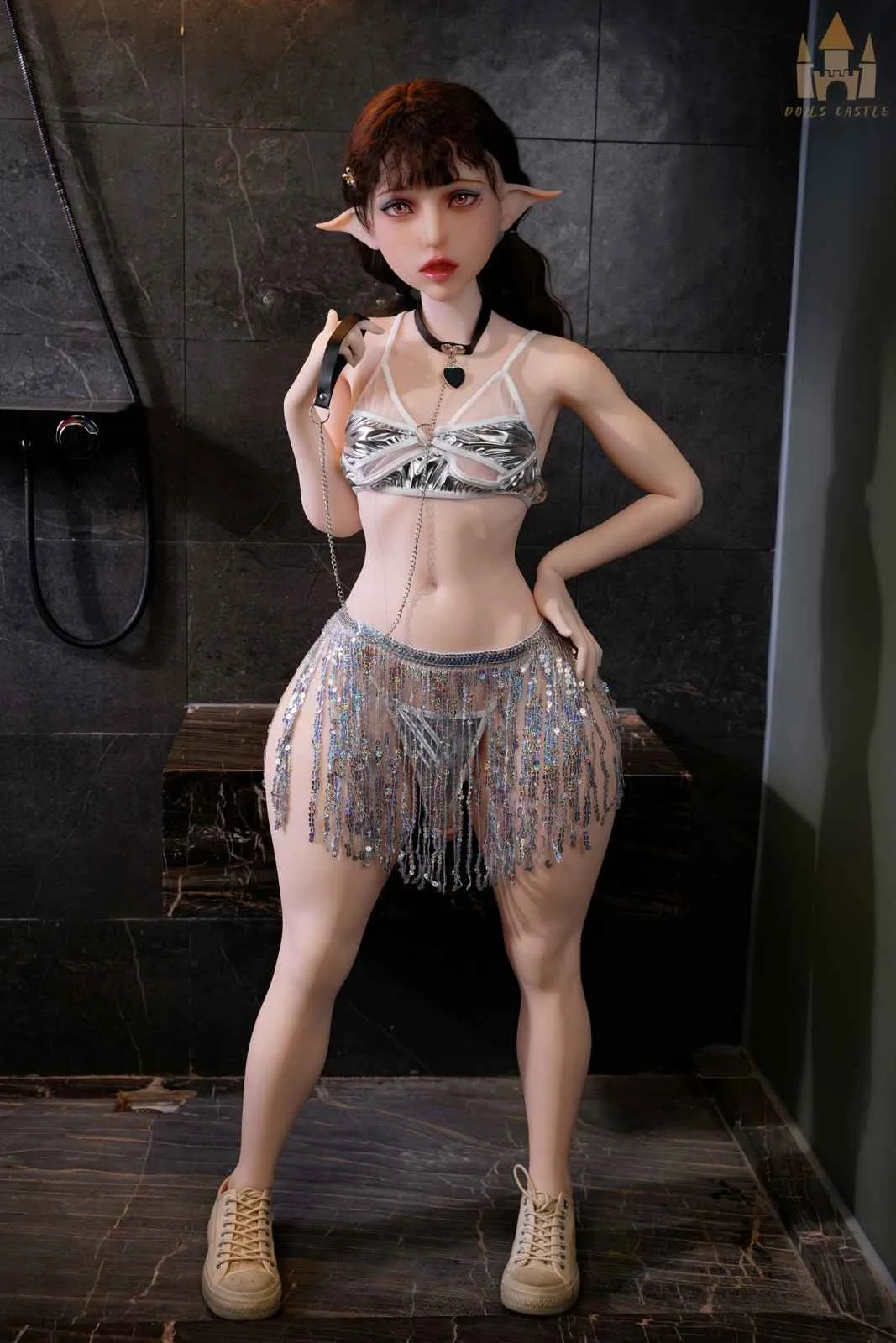 148cm (4ft8") Elf Femboy Hybrid Sex Doll - B-Cup view 1