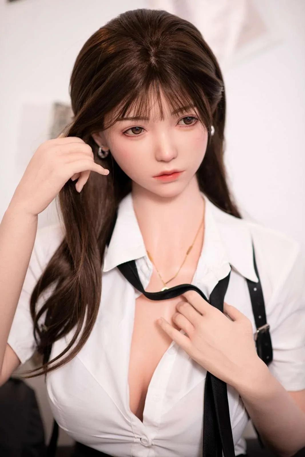 158cm (5ft1") Japanese Full Silicone Sex Love Doll - D-Cup - Emma view 6