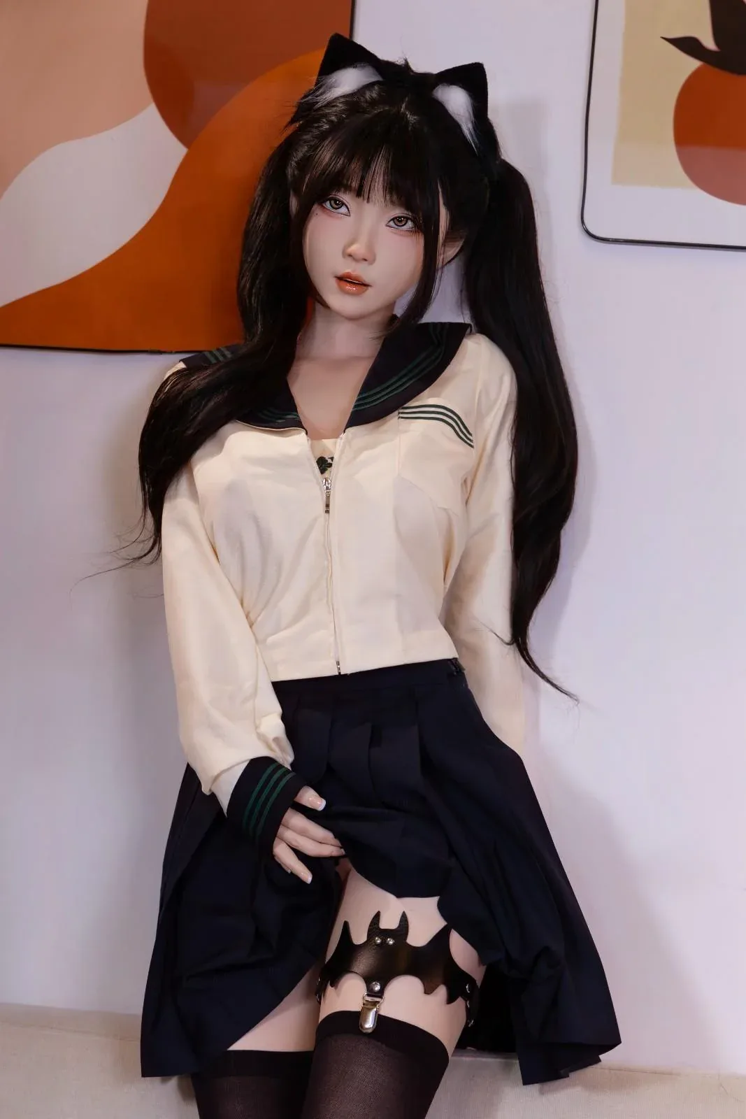148cm (4ft8") Lifelike Asian Silicone Love Doll - C-Cup - Tamaki view 1