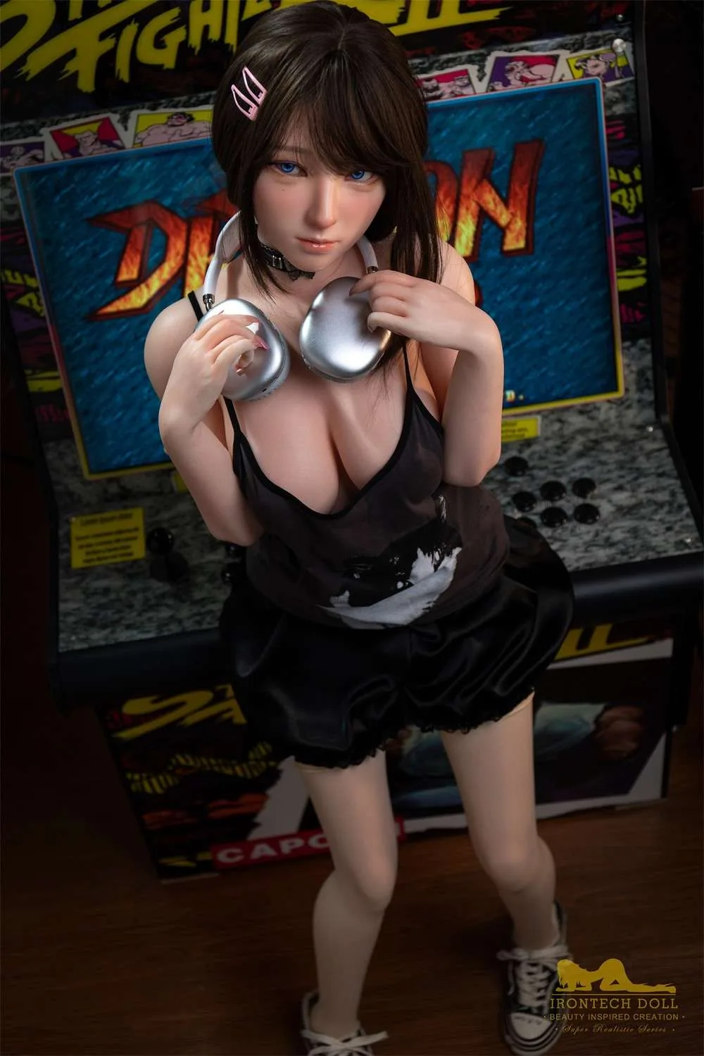 148cm (4ft10') PLUS Silicone Mini Sexdoll - Barbie view 3