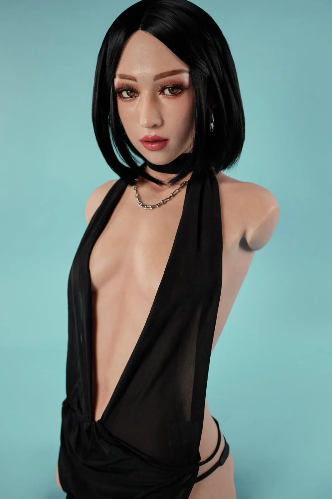 80cm (2ft7") Skinny Ultra Lightweight Silicone Torso Sex Doll – ULW #661 - Miyoshi view 6