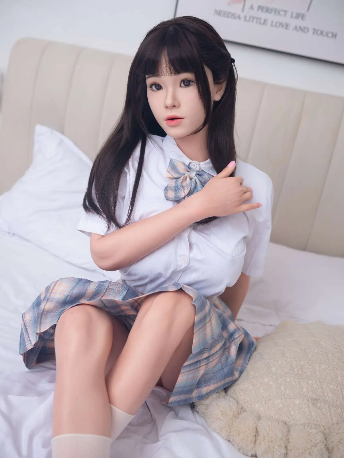 158cm (5ft1") Beauty Silicone Sex Doll ROS Head - D-Cup – Sharon view 3