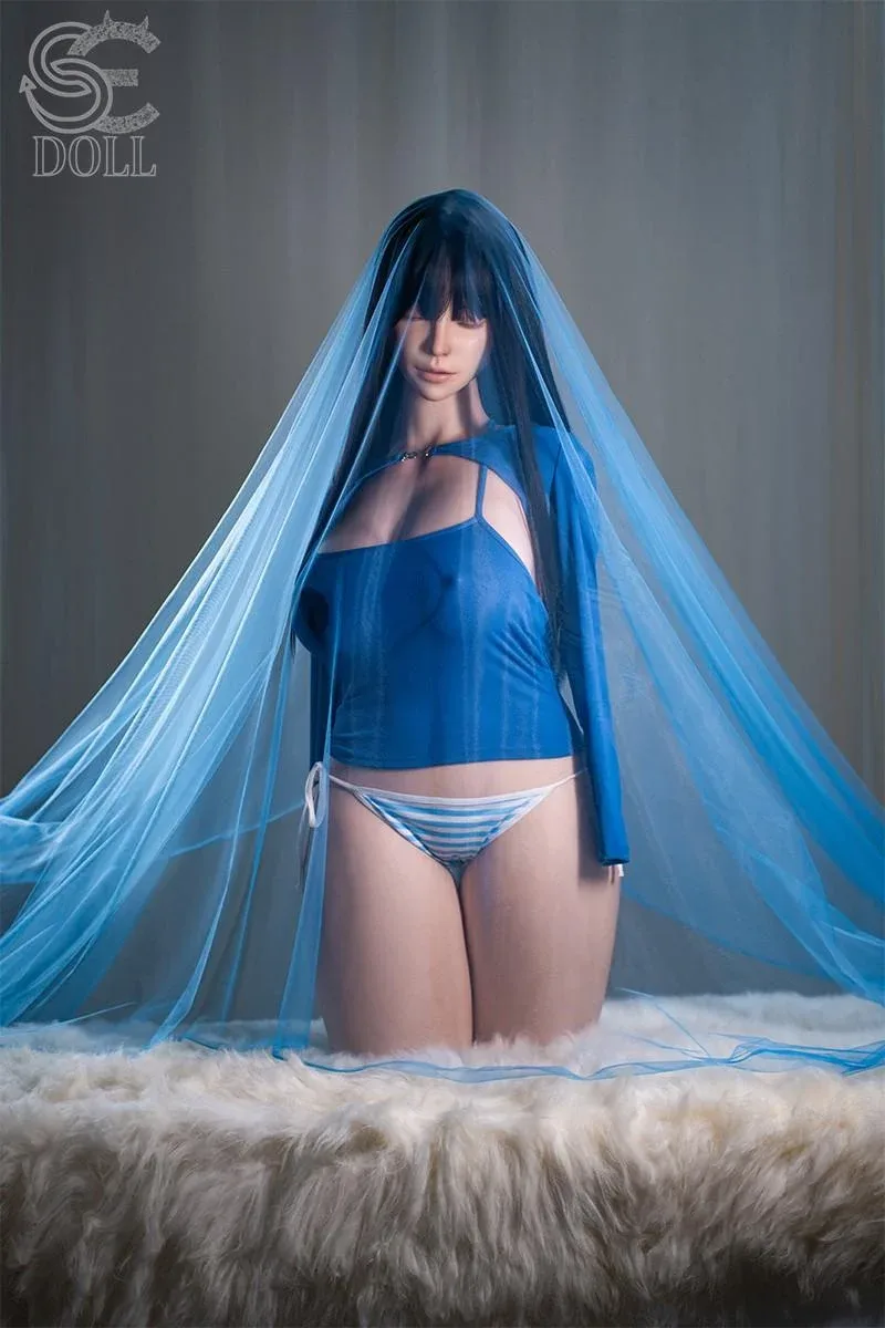 111cm (3ft6”) Closed Eyes Version Silicone Sex Torso- G-Cup - Jenny.O view 6