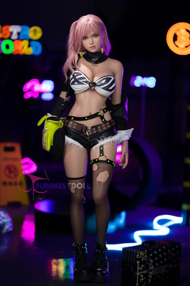 157cm (5ft2") Lovely Anime Silicone Sex Doll - G-Cup - Lily - In Stock | US Only view 2