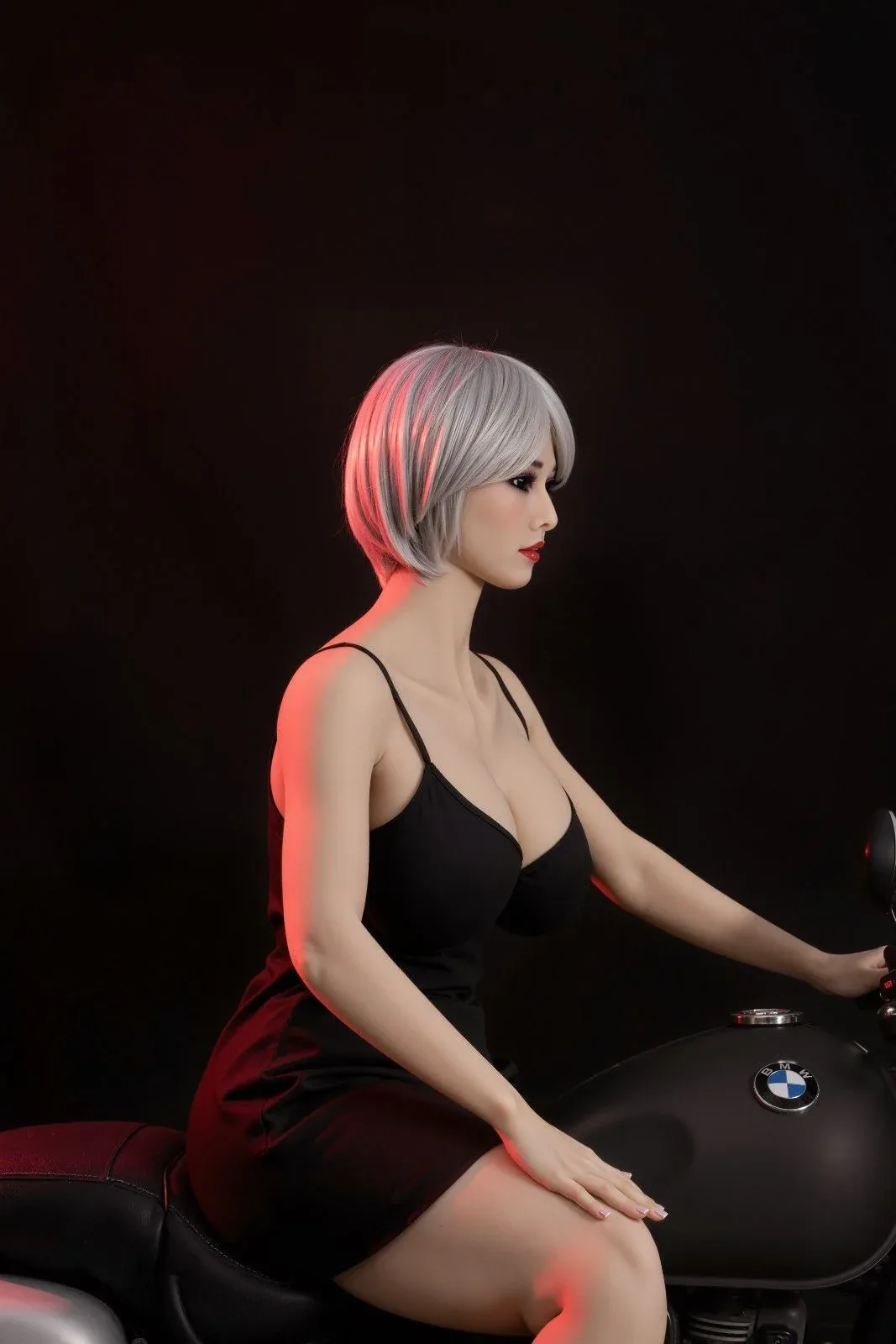 159cm (5ft2") Chubby White Hair Girl TPE Sex Doll - In Stock | US Only view 6