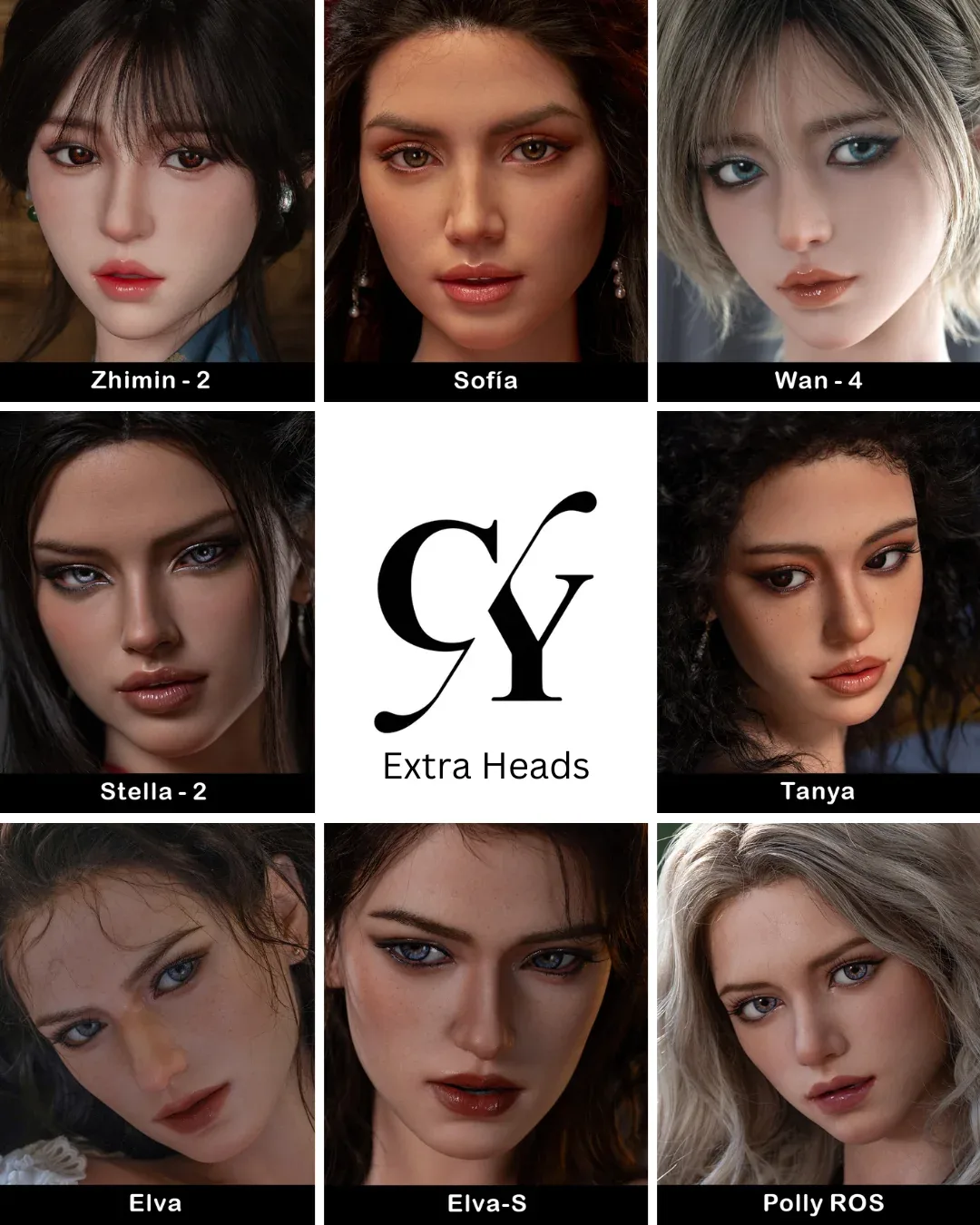 Top CY-Doll Extra Heads