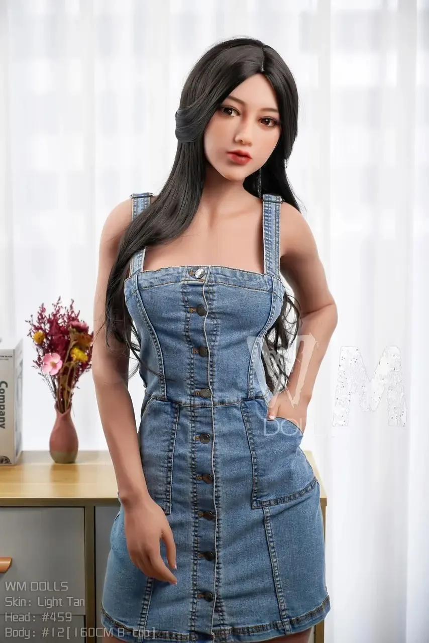 160cm (5ft2') B-Cup Lovely Asian with Sexy Hair Love Doll - Head#459 - Suyin