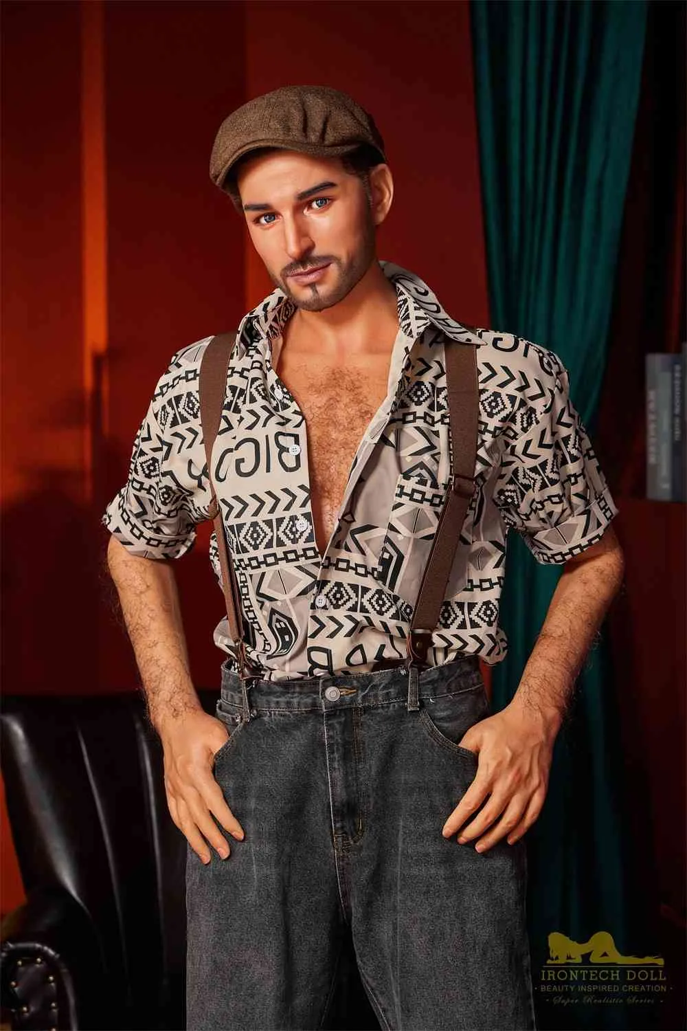 170cm (5ft5') Sophisticated Gentleman with Muscular Build Male Sex Doll - George view 8