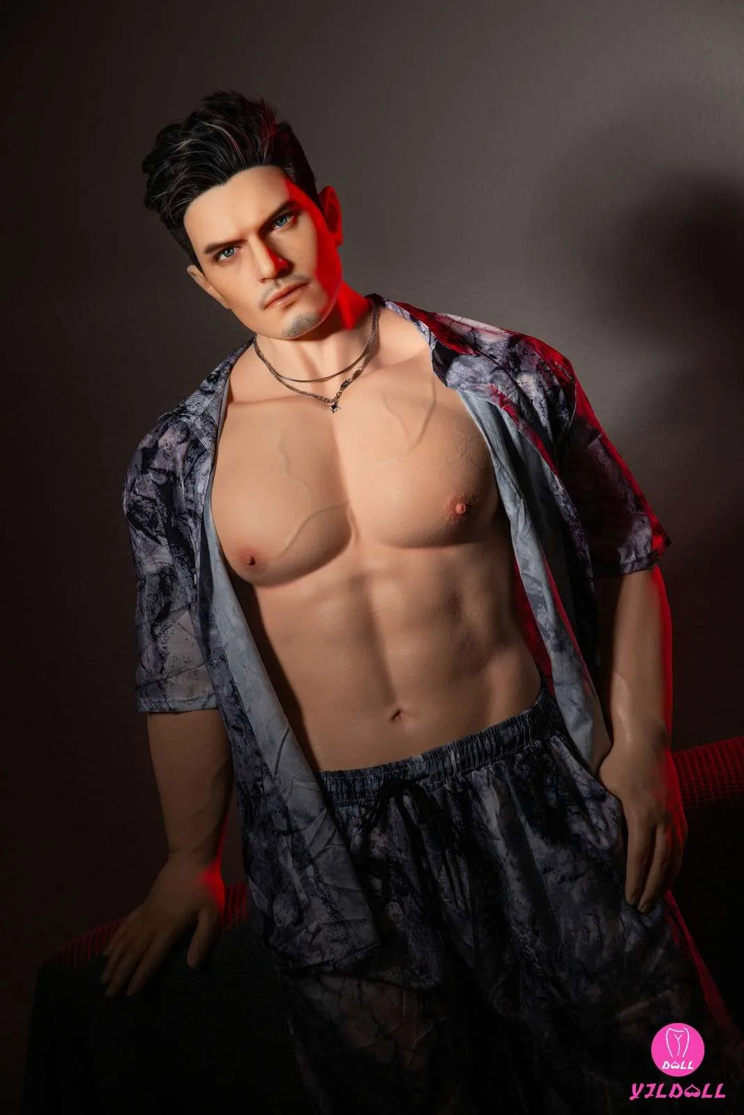 175cm (5ft7") Muscular Male Silicone PRO Sex Doll - Raymond view 5