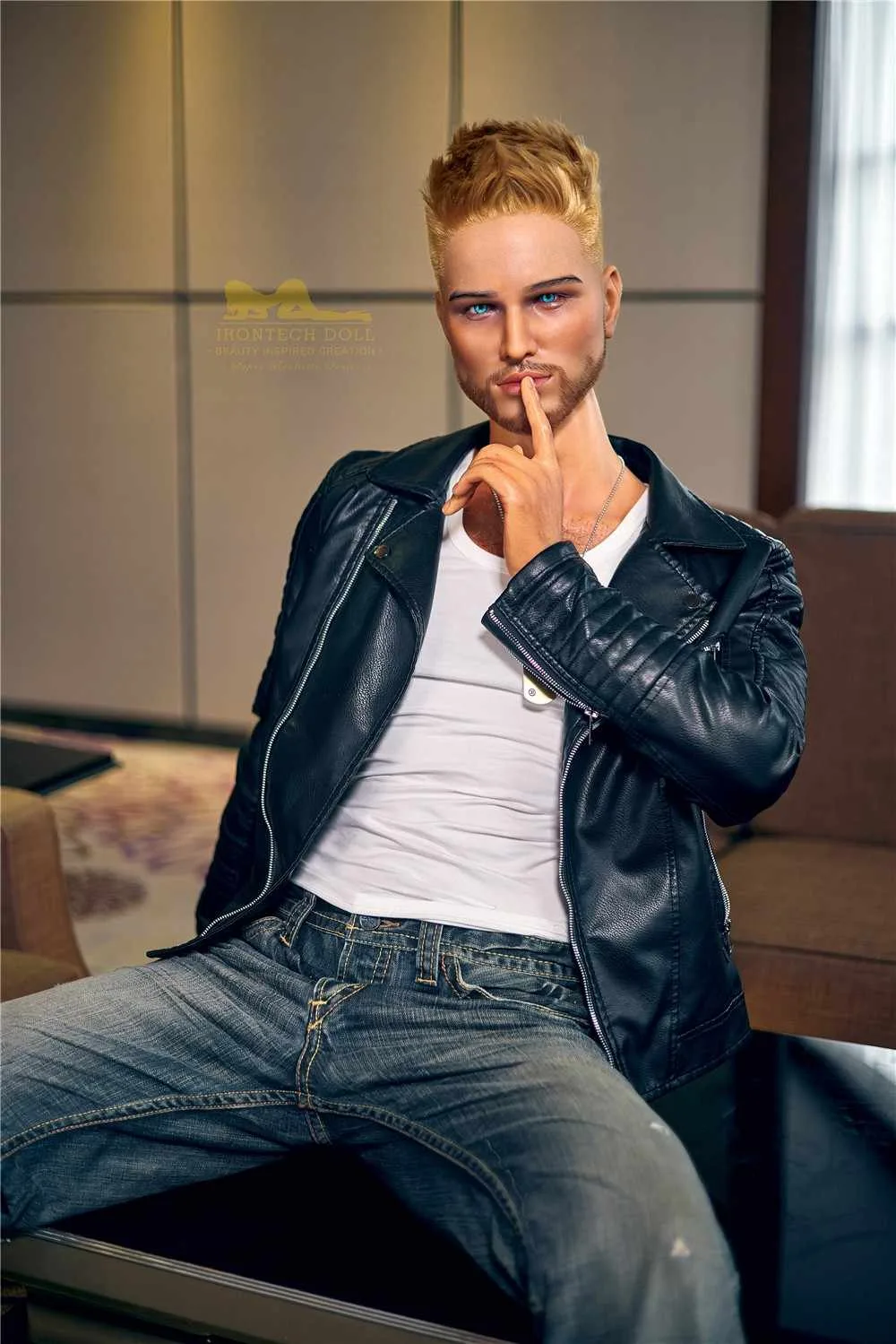 176cm (5ft7") American Golden Dream Silicone Male Sex Doll - Kevin view 8