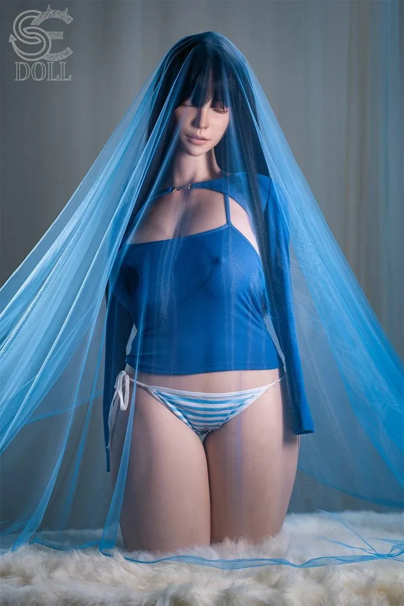 111cm (3ft6”) Closed Eyes Version Silicone Sex Torso- G-Cup - Jenny.O view 1