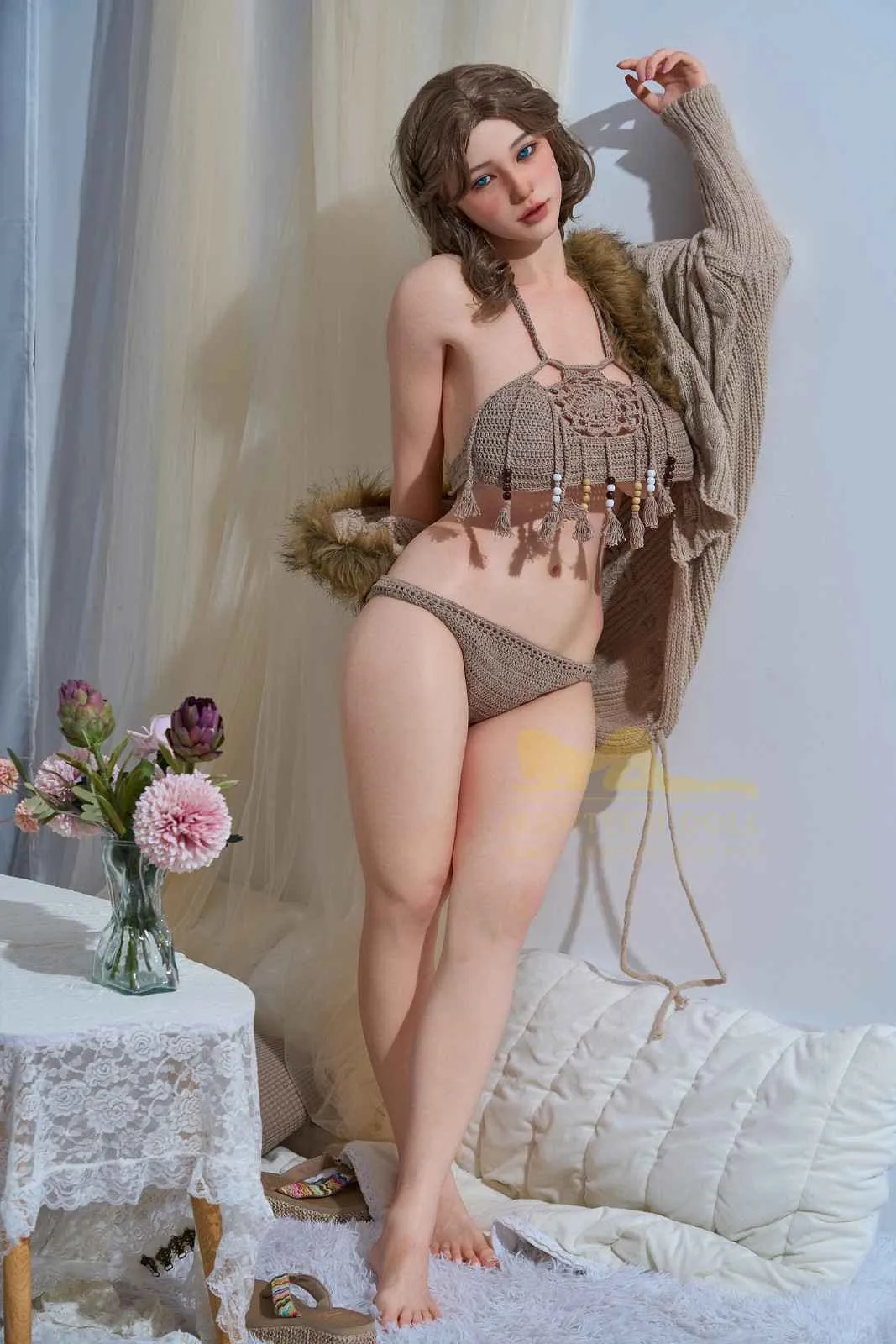 160cm (5ft2") Natural Optimized Series - Busty Blonde Sex Doll 160cm S42 Glow - Lexi view 8