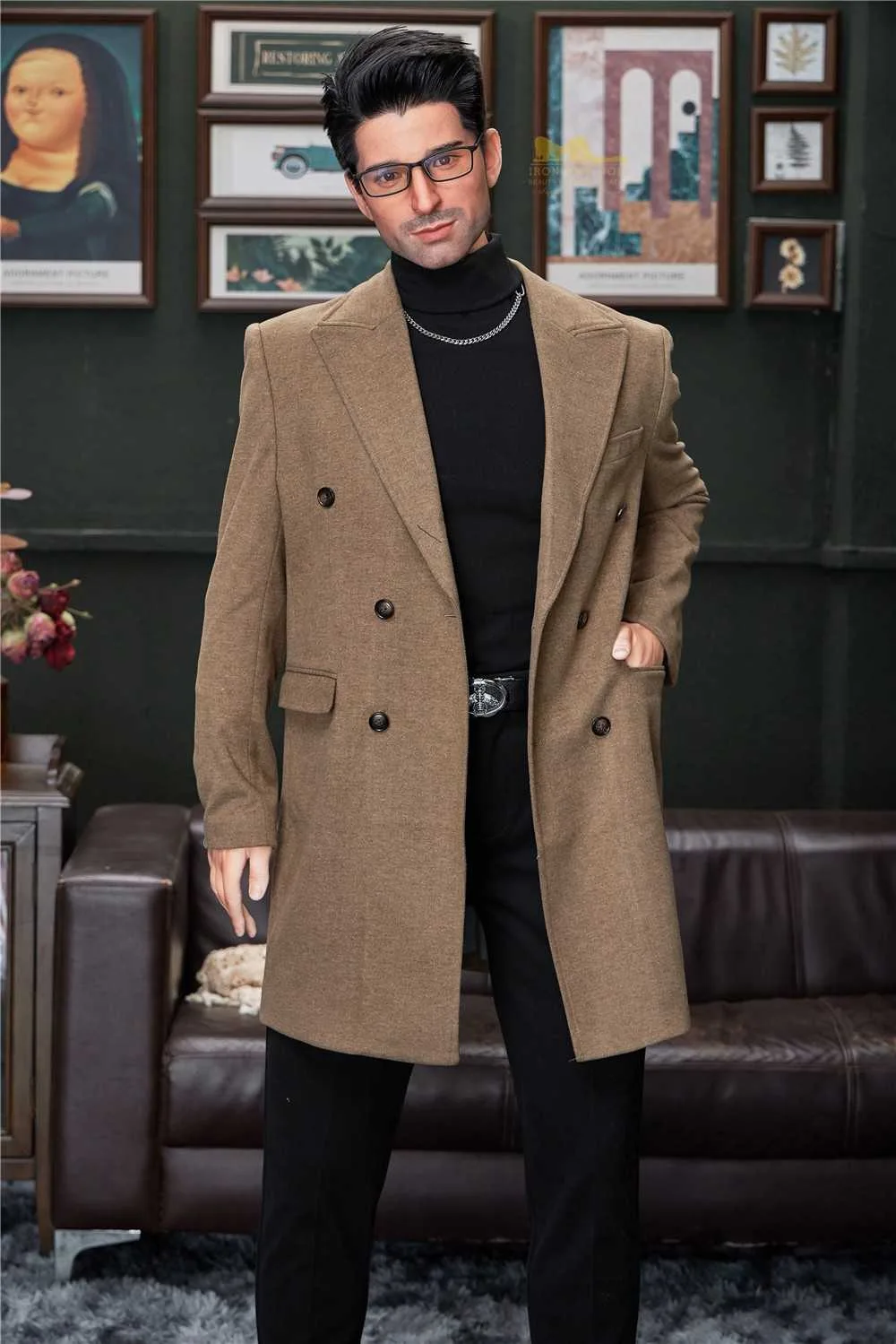 176cm (5ft7') Elegant and Interesting Silicone Male Sex Doll - George view 1