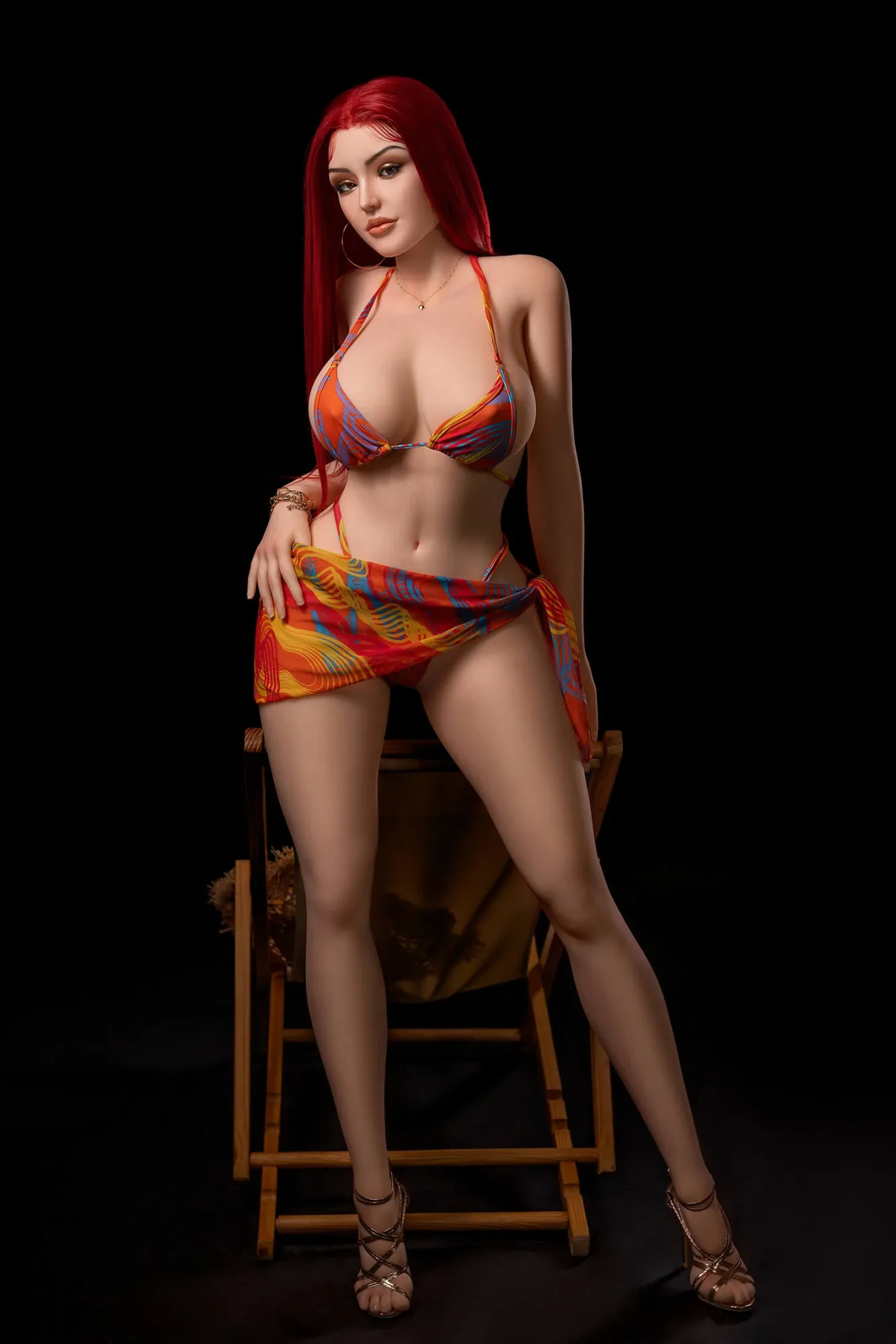 169cm (5ft5") Busty Redhead Hybrid Sex Doll - D-Cup - Helen