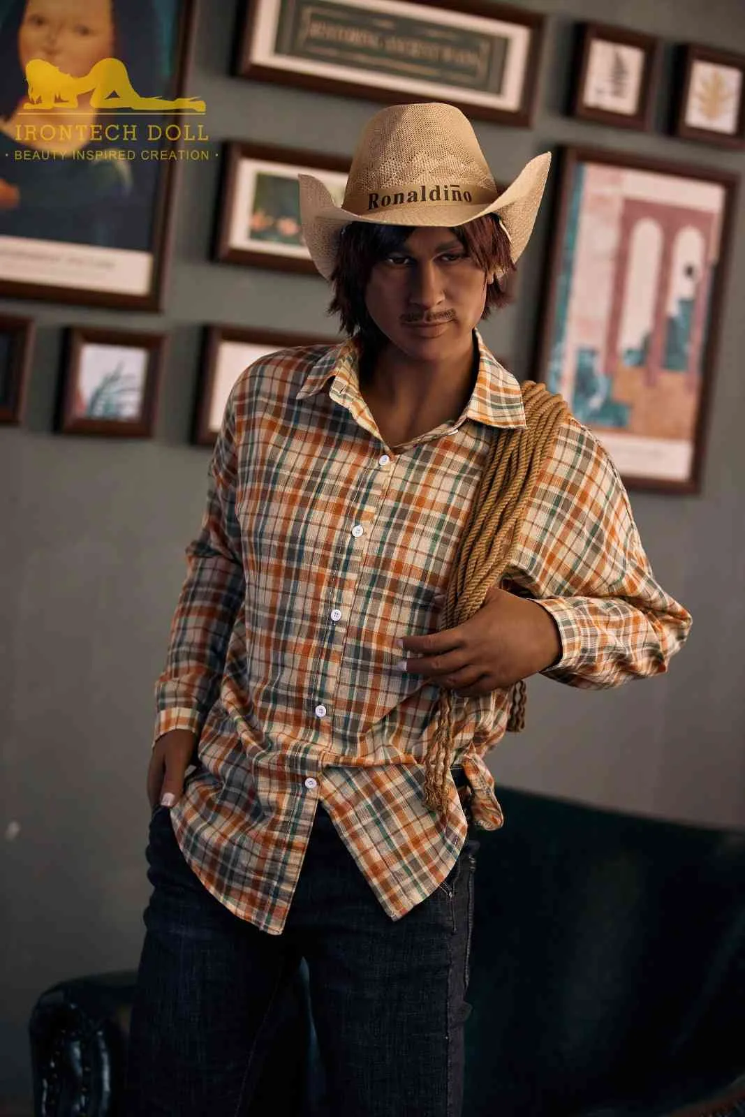 175cm (5ft9') Country Boy Male Sex Doll - Lean view 6