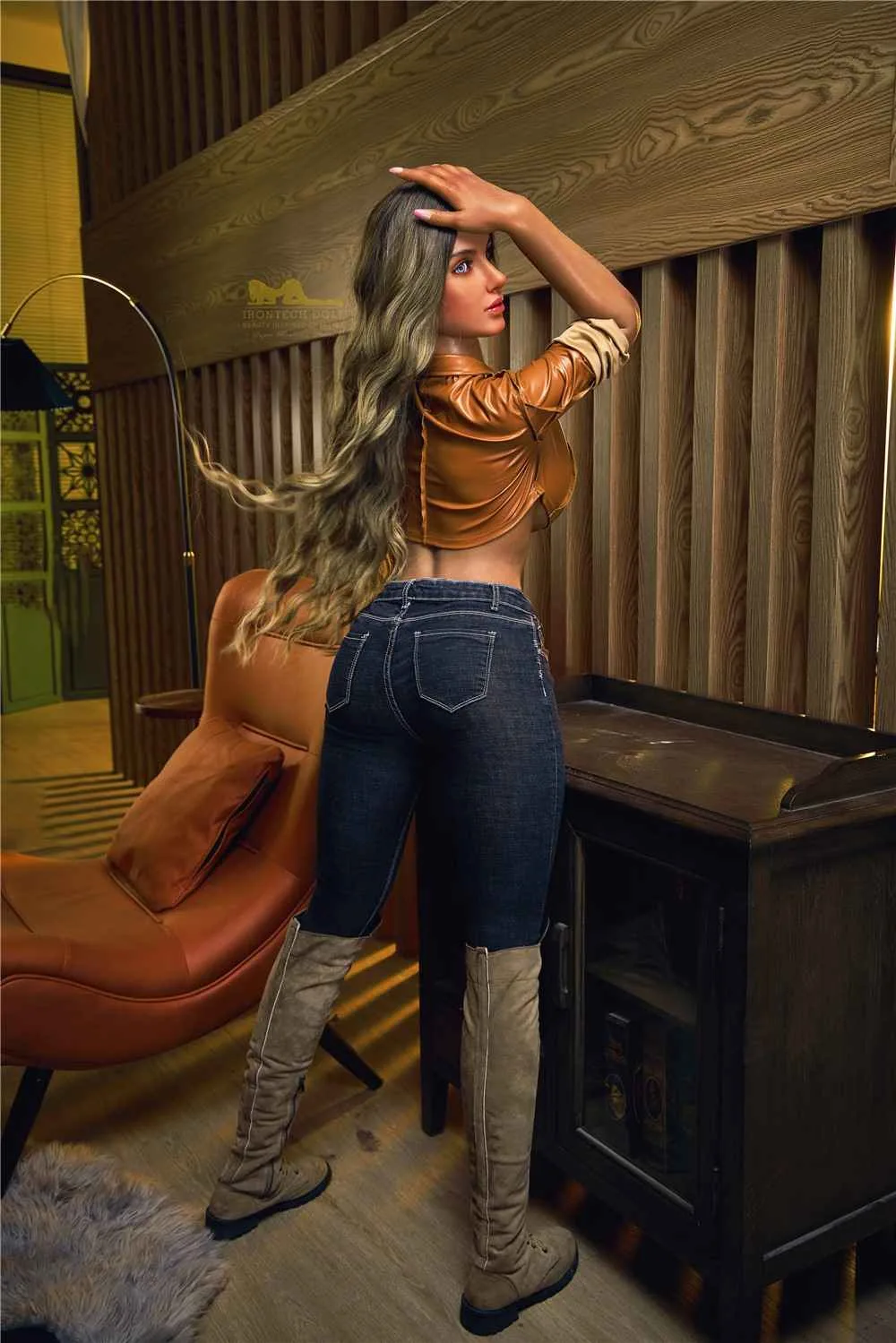 165cm (5ft5’) Silicone Sex Doll Big Tits - Lina view 8