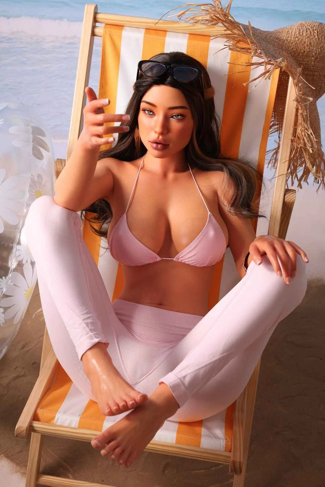 163cm (5ft3.5") Curvy AI Silicone Sex Doll – CG2 view 8