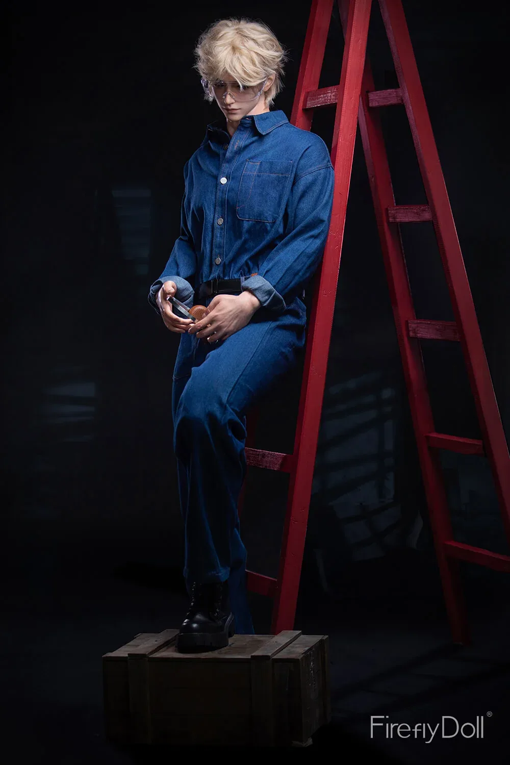 176cm (5ft7") Painter Silicone Sex Male Doll - Jiang Ling view 6