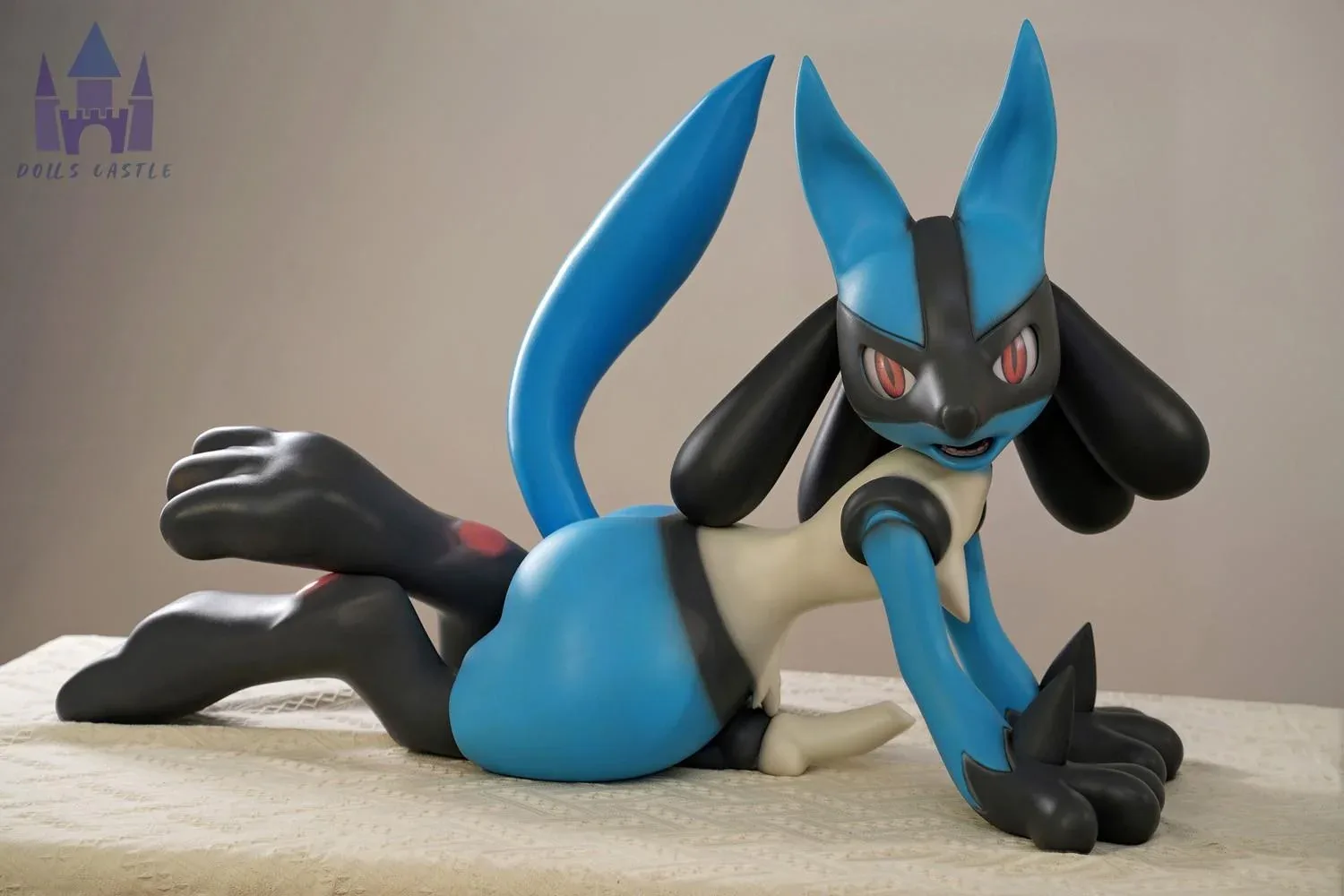 120cm (3ft11") Full Silicone Pokemon Male Sex Doll – Lucarion view 1