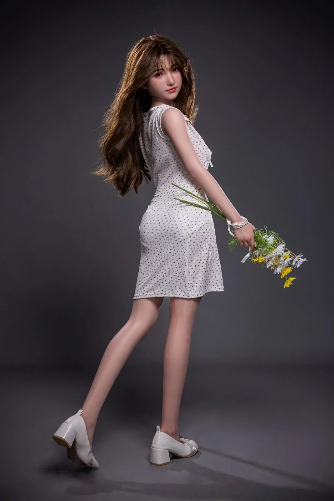 151cm (4ft11") Petite & Tiny Asian Silicone Sex Doll - B-Cup - Yufan view 6