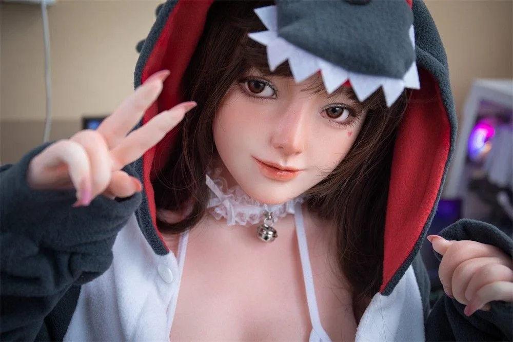 148cm (4ft10') PLUS Silicone Tiny Sex Doll - Aona view 6