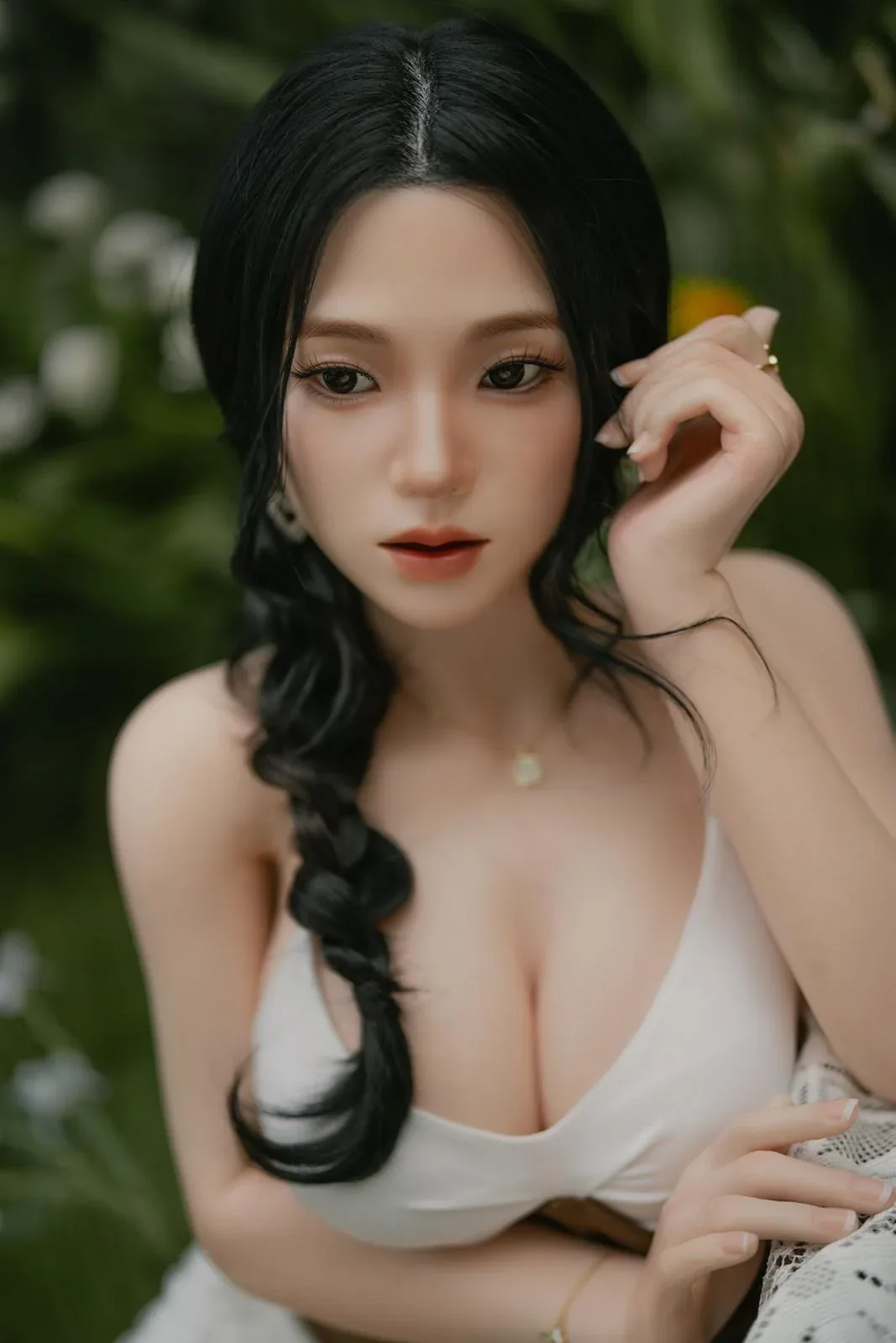 164cm (5ft4") Asian Full Silicone Sex Doll with Movable Jaw - D-Cup - In Stock | US Only view 6