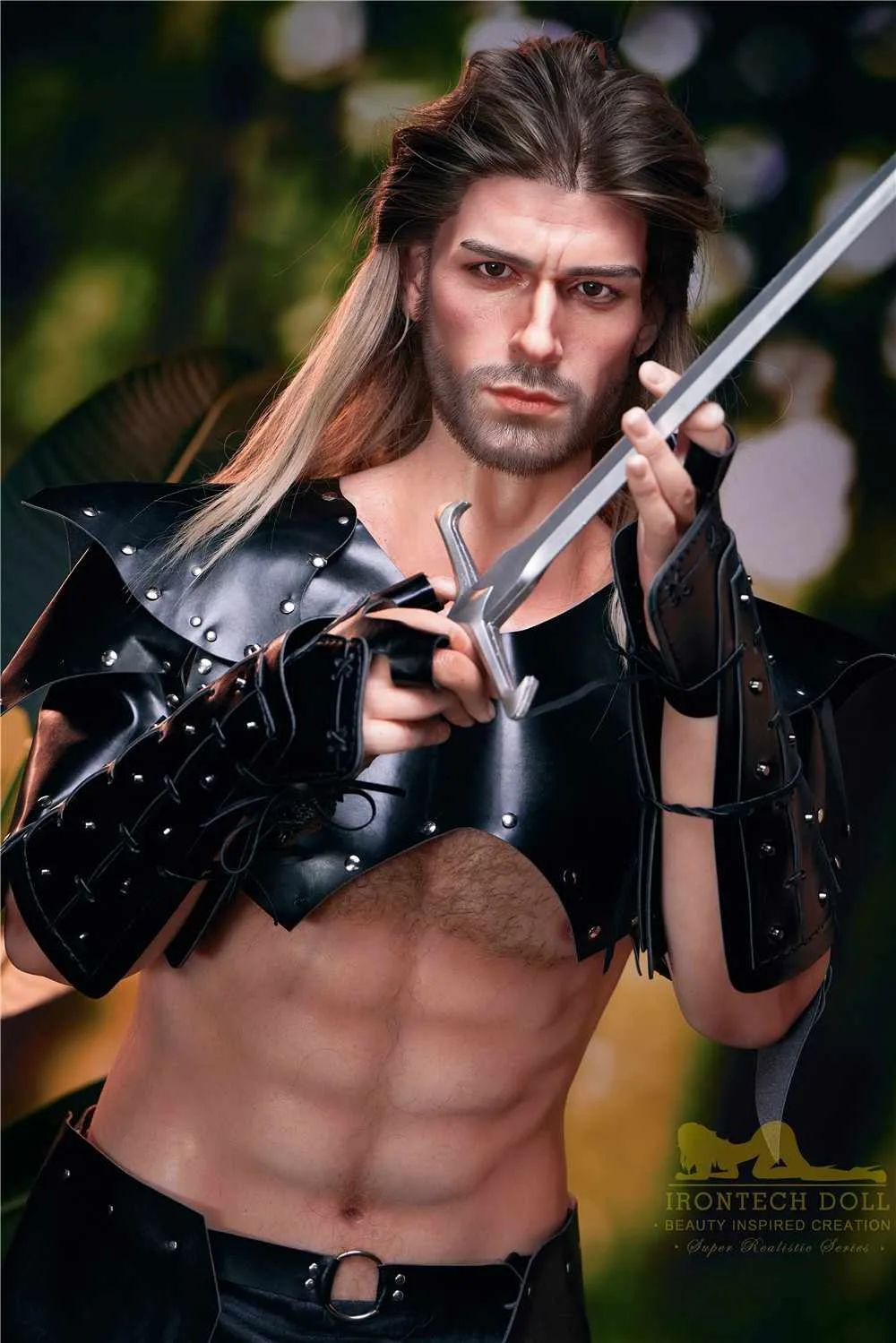 176cm (5ft7') Sexy Soldier of War with Strong Muscular Build Silicone Male Sex Doll - Thomas view 7