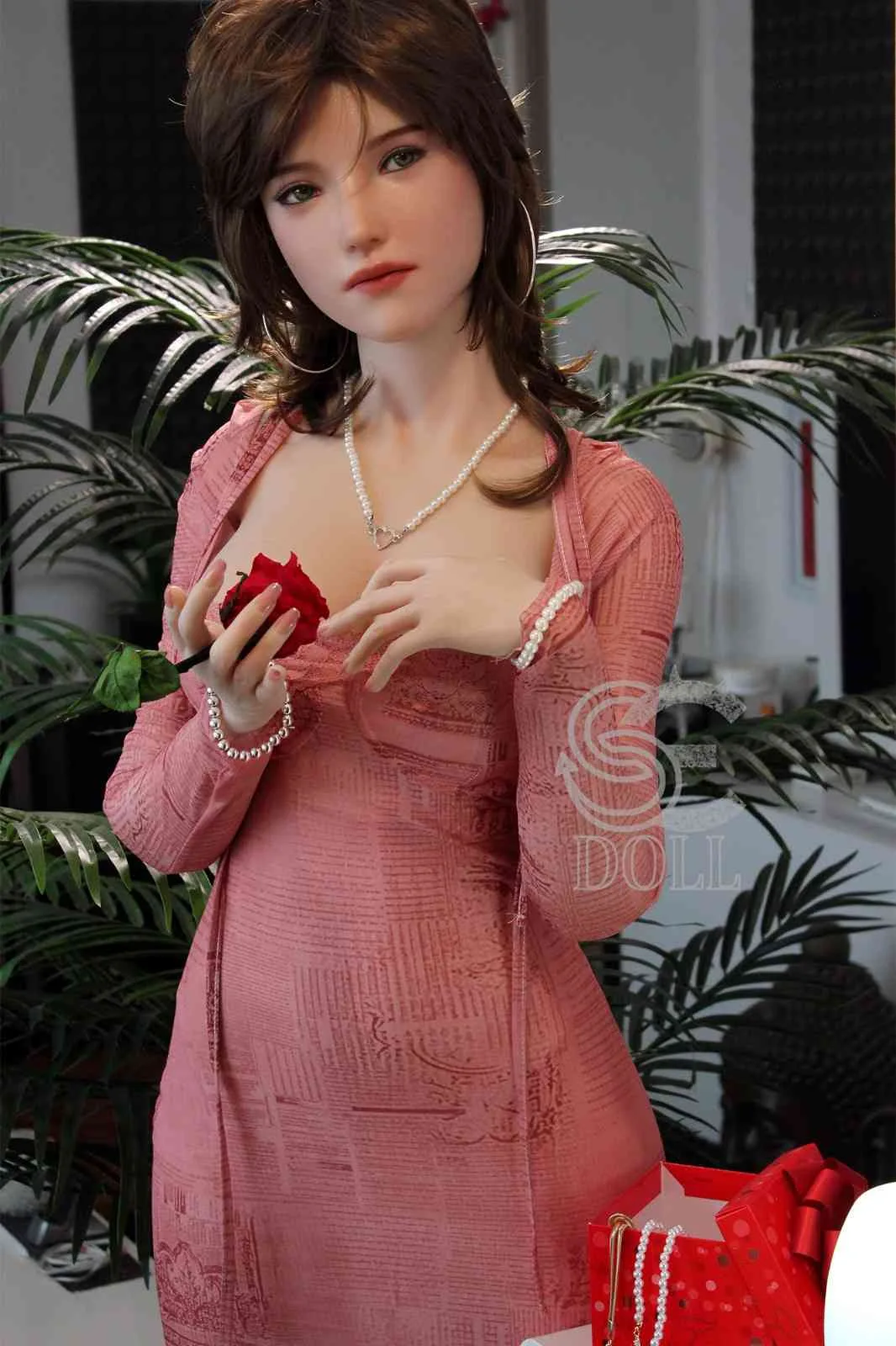 165cm (5ft4') C-Cup Pinky Silicone Sex Doll - SE#083SO