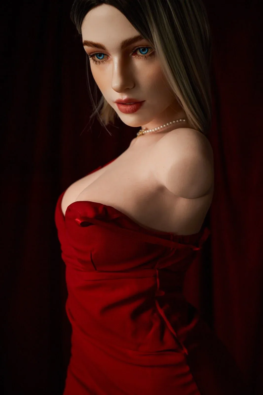 100cm (3ft2") Blonde Sexy Silicone Sex Doll Torso - E-cup - Eydis view 3