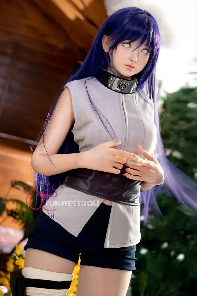 159cm (5ft2") Hinata Hyūga Silicone Sex Doll – Fantasy Cosplay - A-Cup - Anime Amy